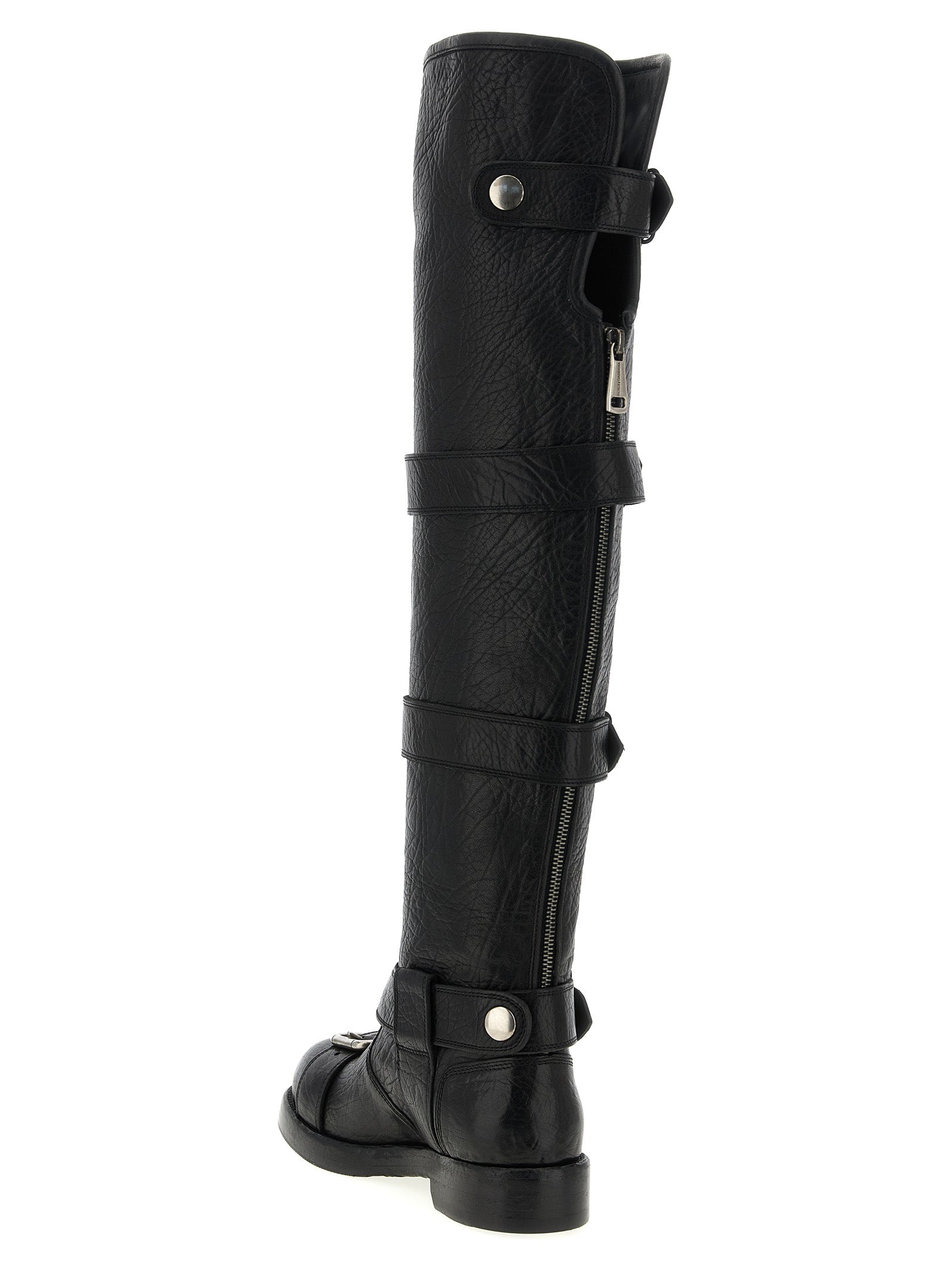 Dolce & Gabbana 'Bernini' Biker Boots