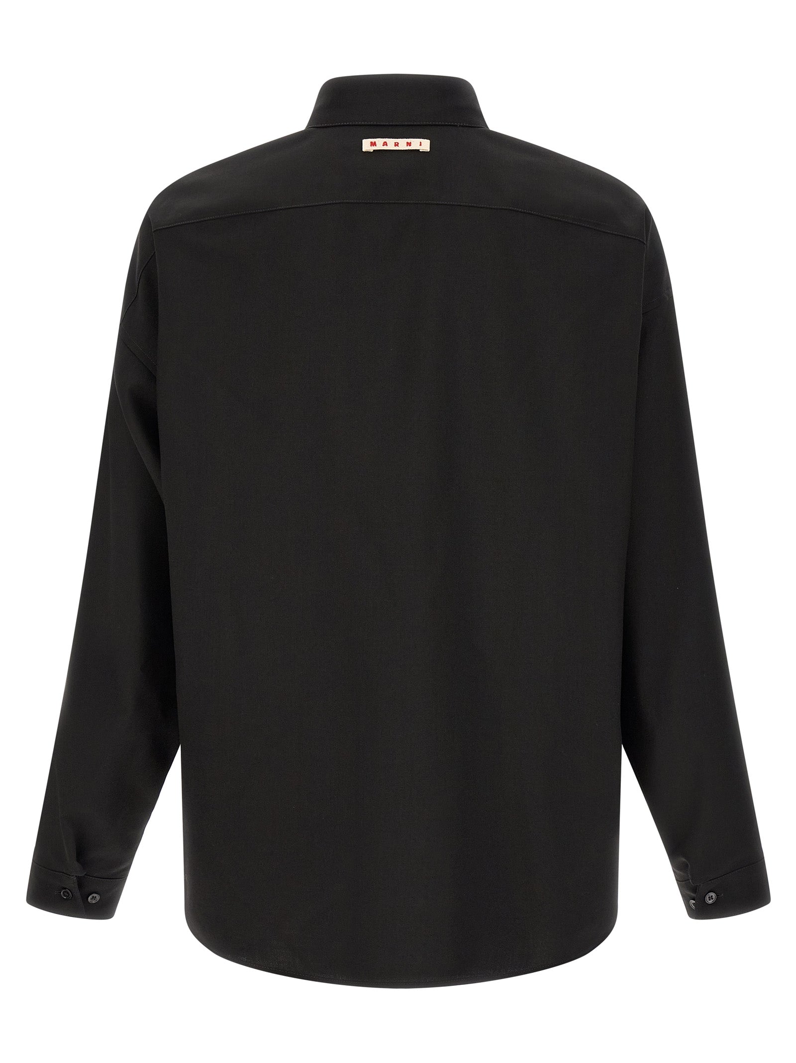 Marni Wool Shirt With Pocket