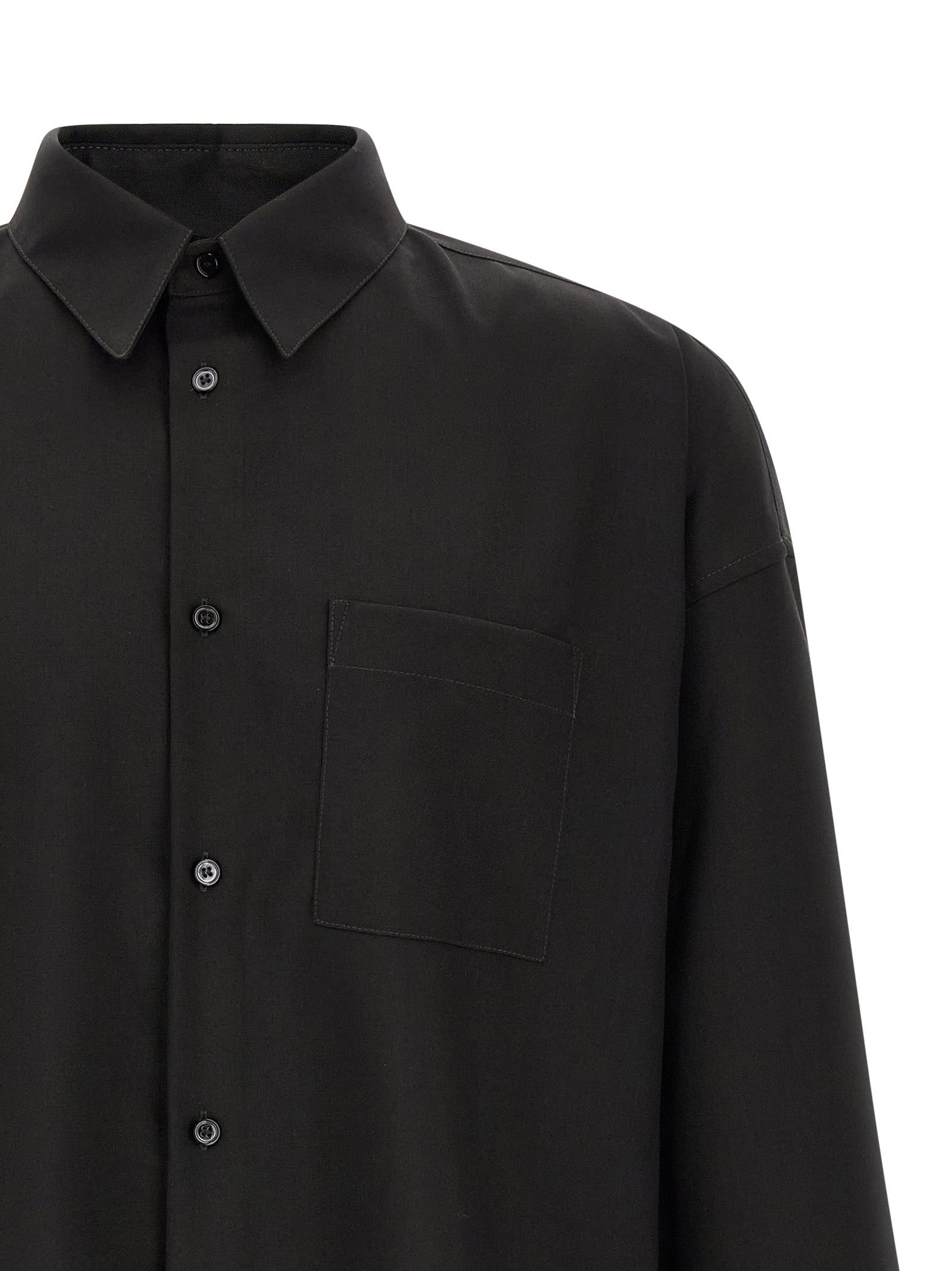 Marni Wool Shirt With Pocket
