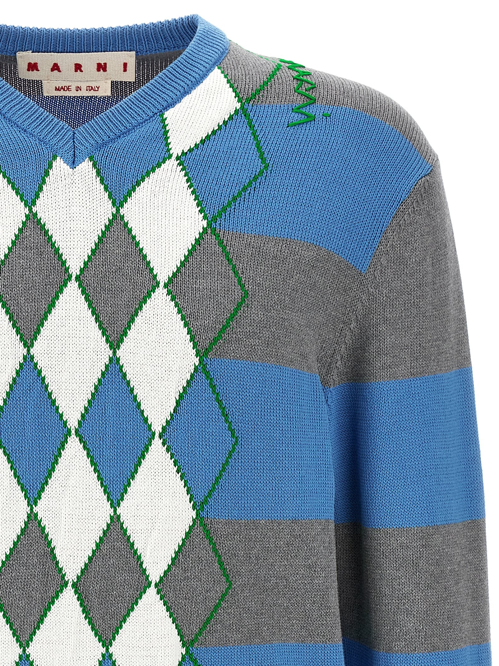 Marni 'Argyle' Sweater