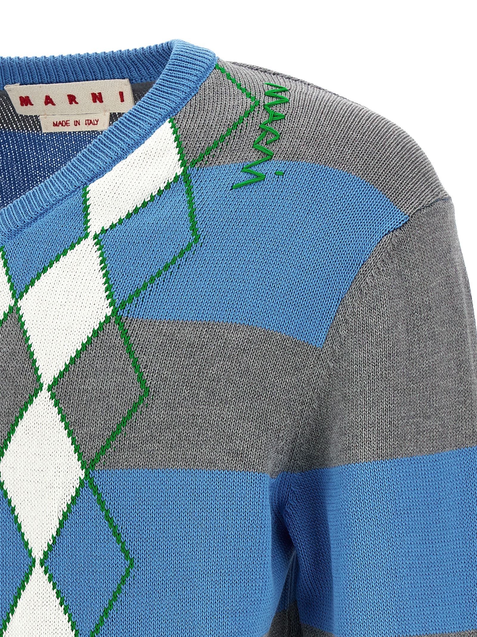 Marni 'Argyle' Sweater