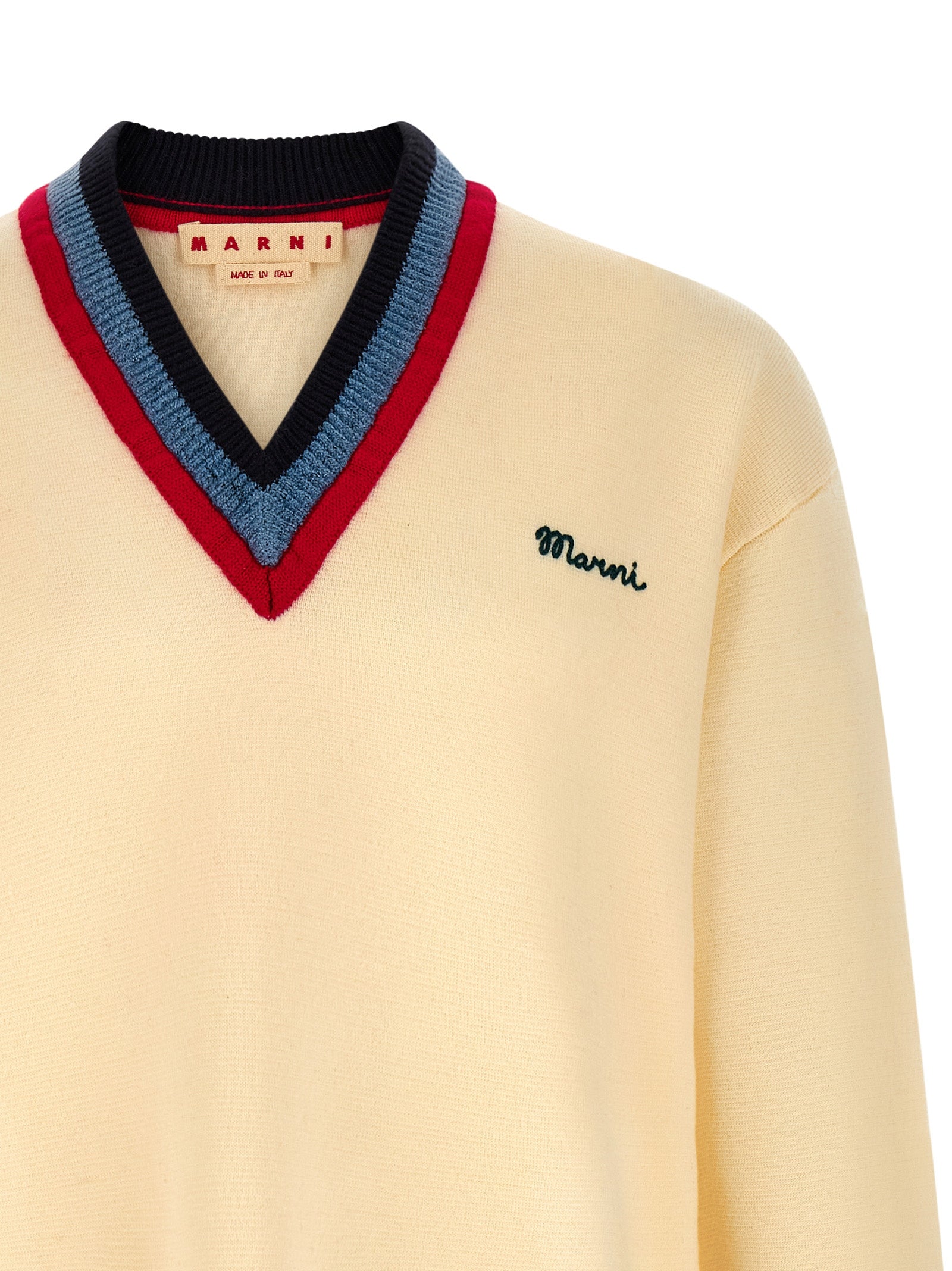 Marni Logo Embroidery Sweater