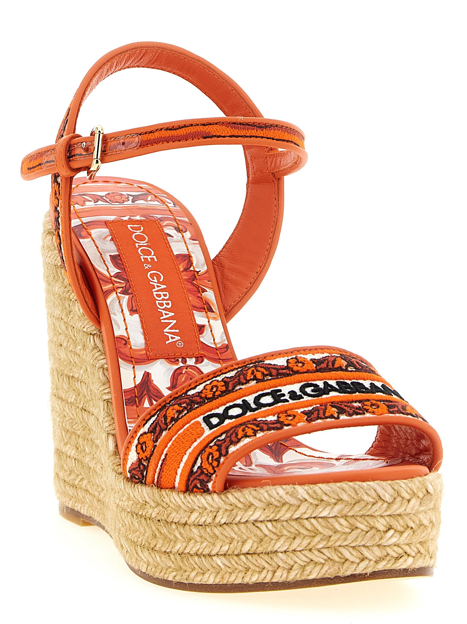 Dolce & Gabbana 'Maiolica' Wedges
