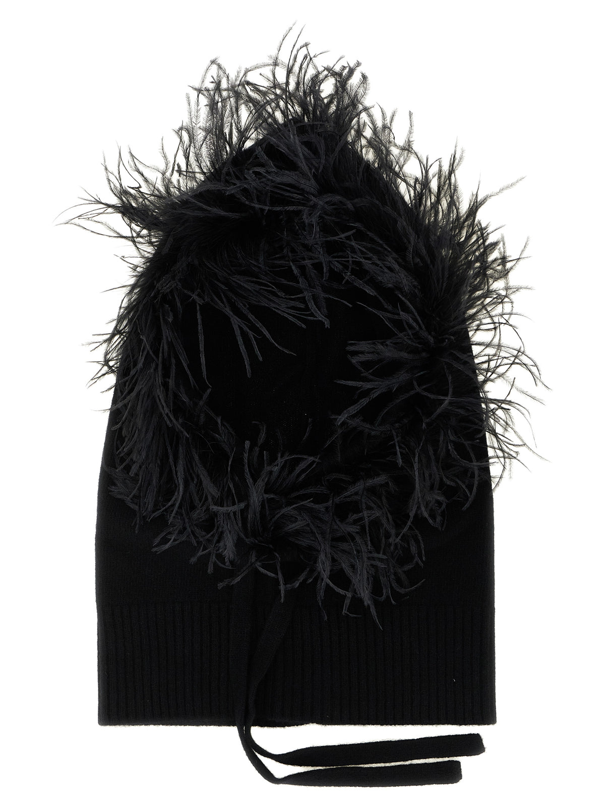 P.A.R.O.S.H. Balaclava With Feathers