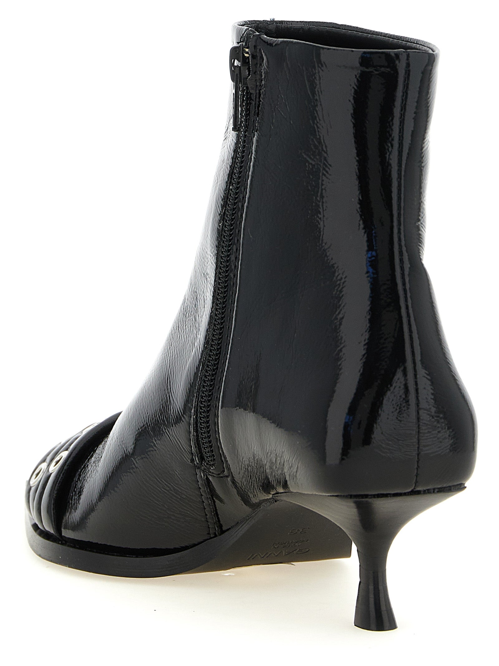Ganni 'Buckle' Ankle Boots