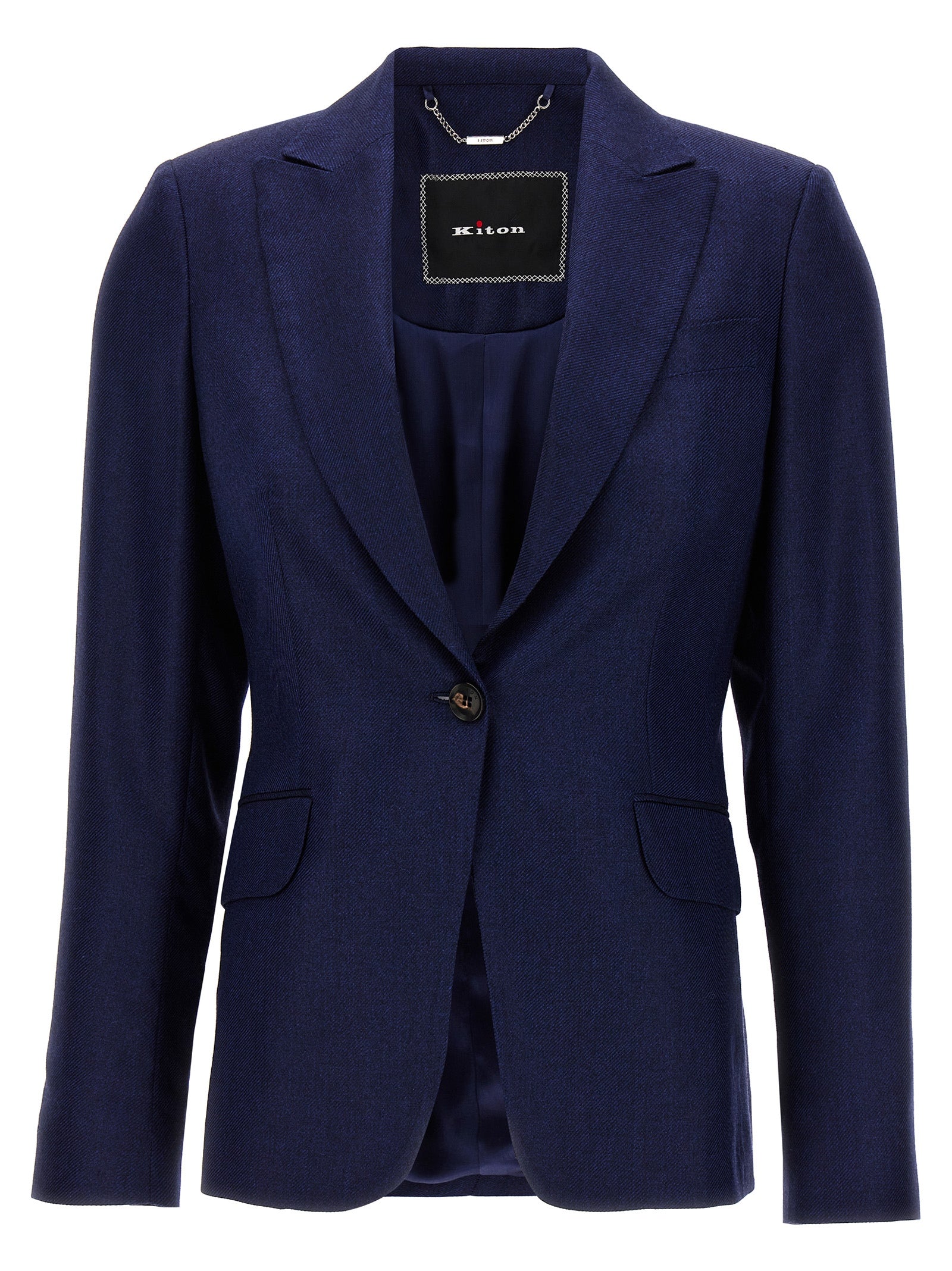 Kiton Single-Breasted Blazer