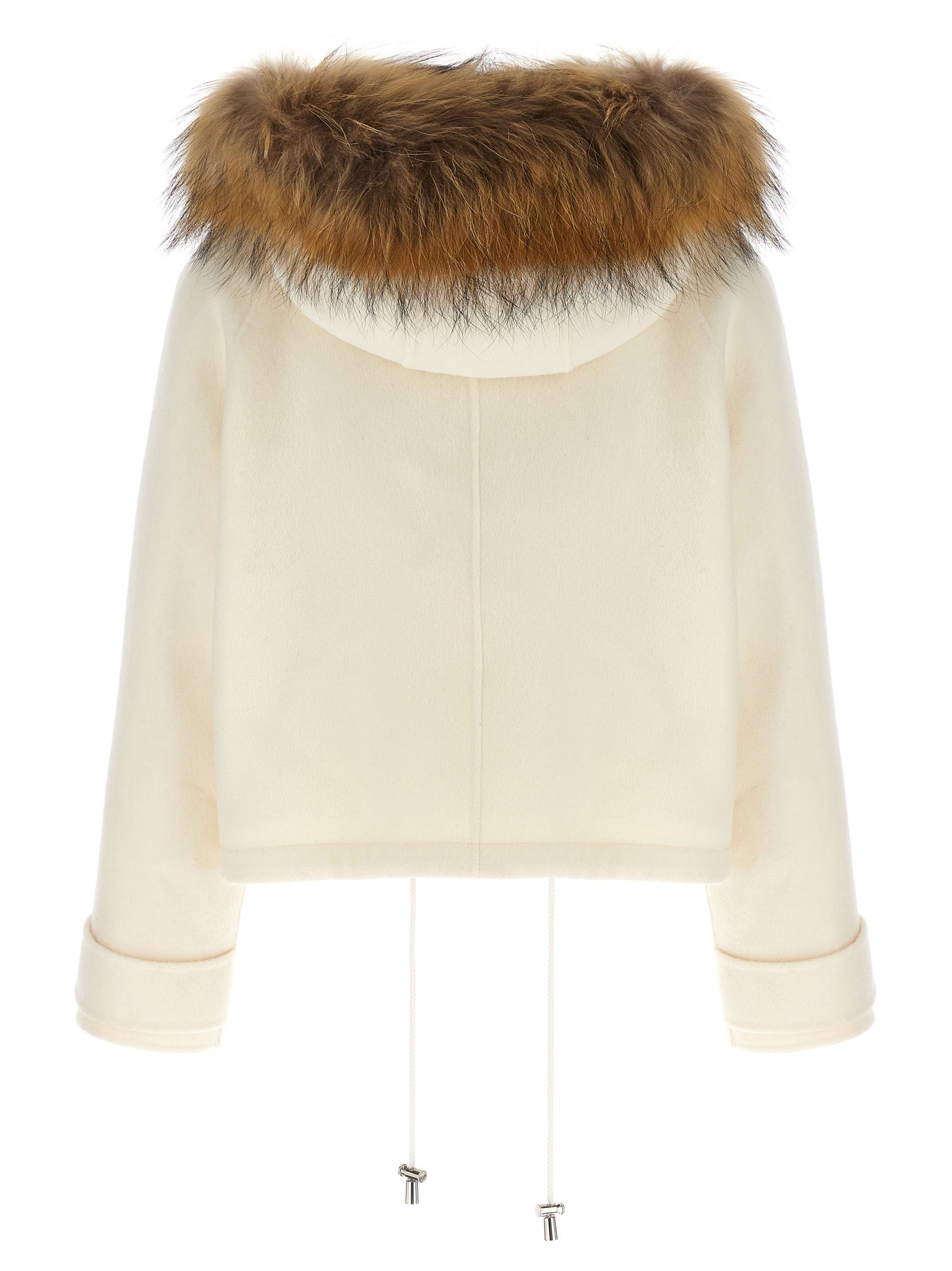 P.A.R.O.S.H. Short Parka With Fur Coat