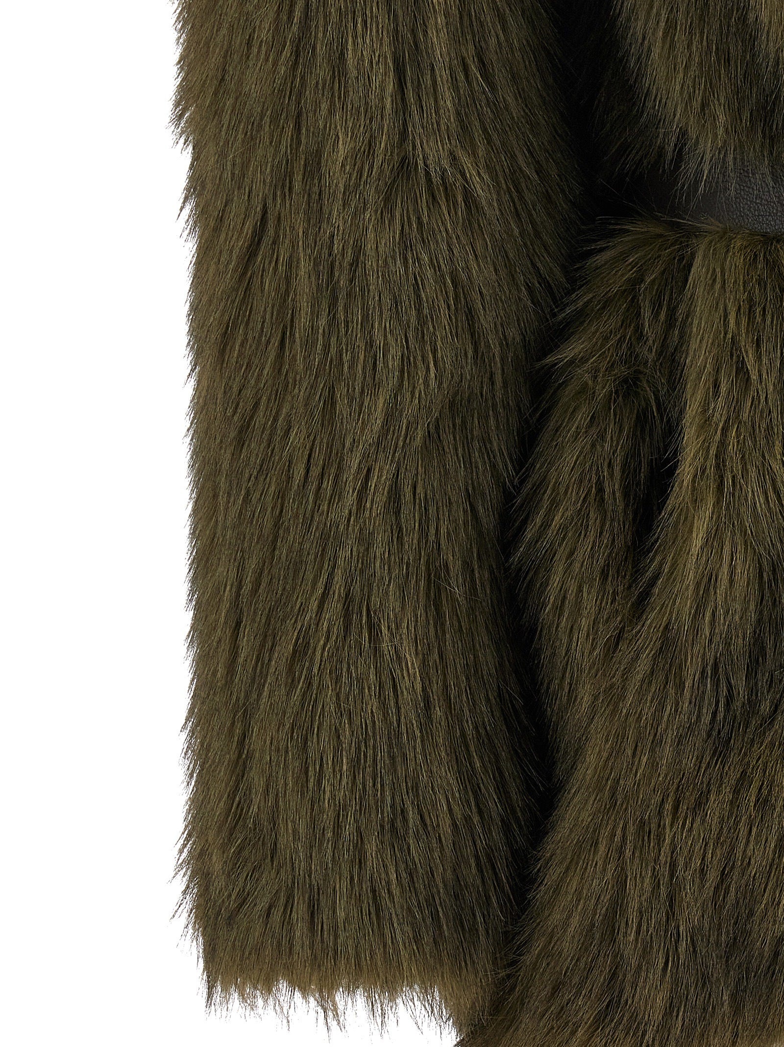 P.A.R.O.S.H. 'Portal' Faux Fur Coat