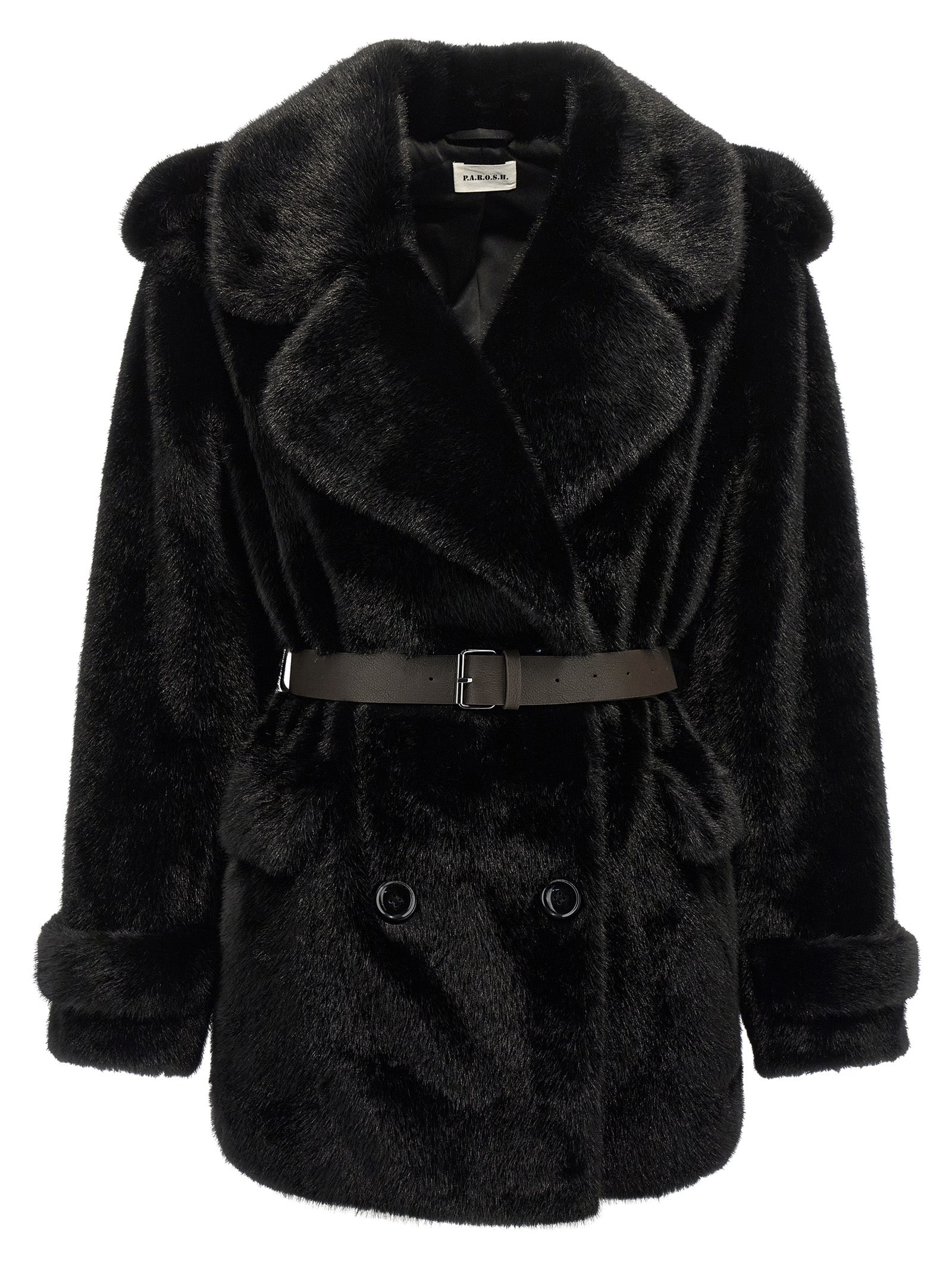 P.A.R.O.S.H. Faux Fur Coat