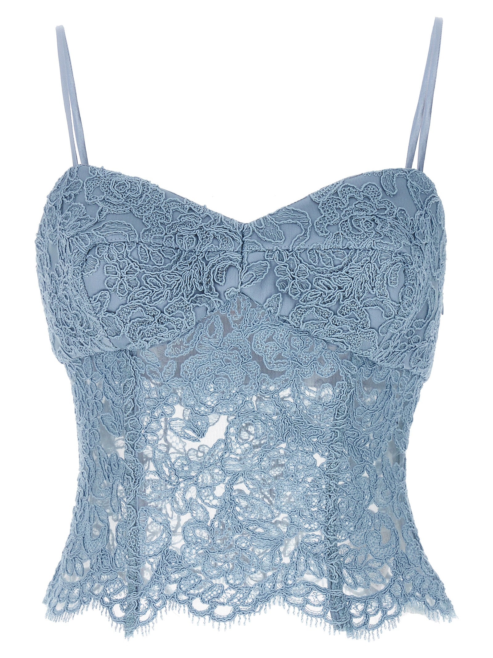 Ermanno Scervino Lace Bustier Top