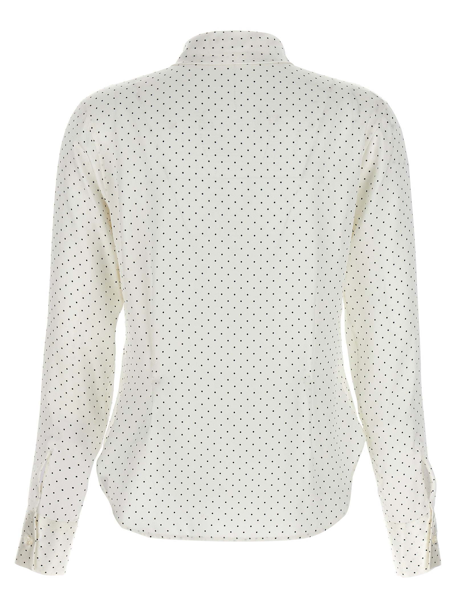 Ermanno Scervino Polka Dot Silk Shirt