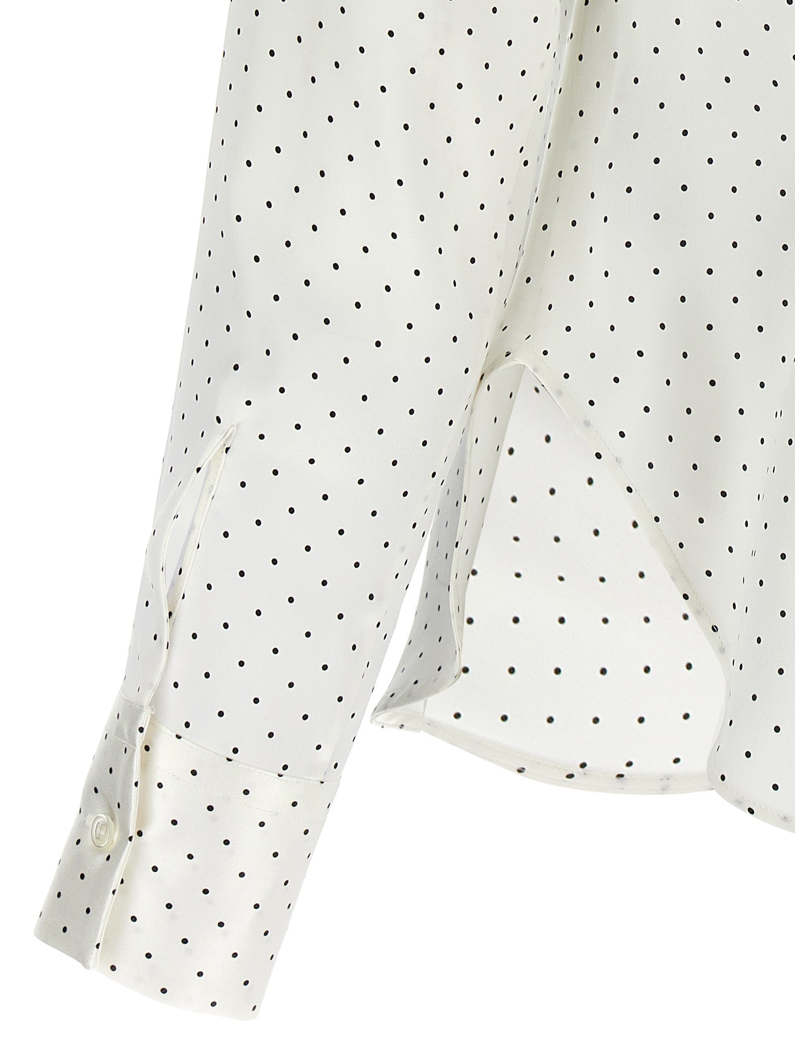 Ermanno Scervino Polka Dot Silk Shirt