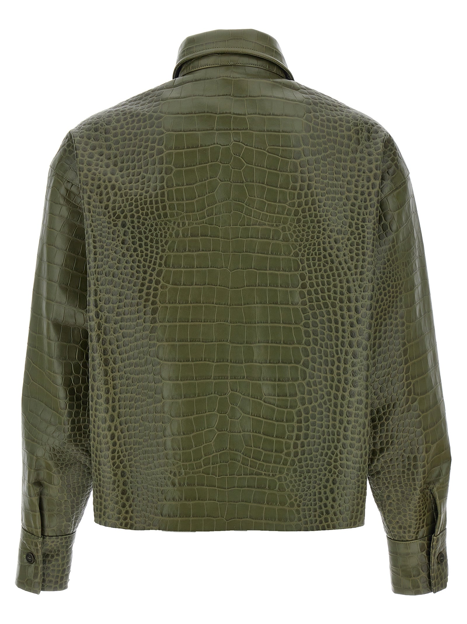 Ermanno Scervino Crocodile Print Shirt