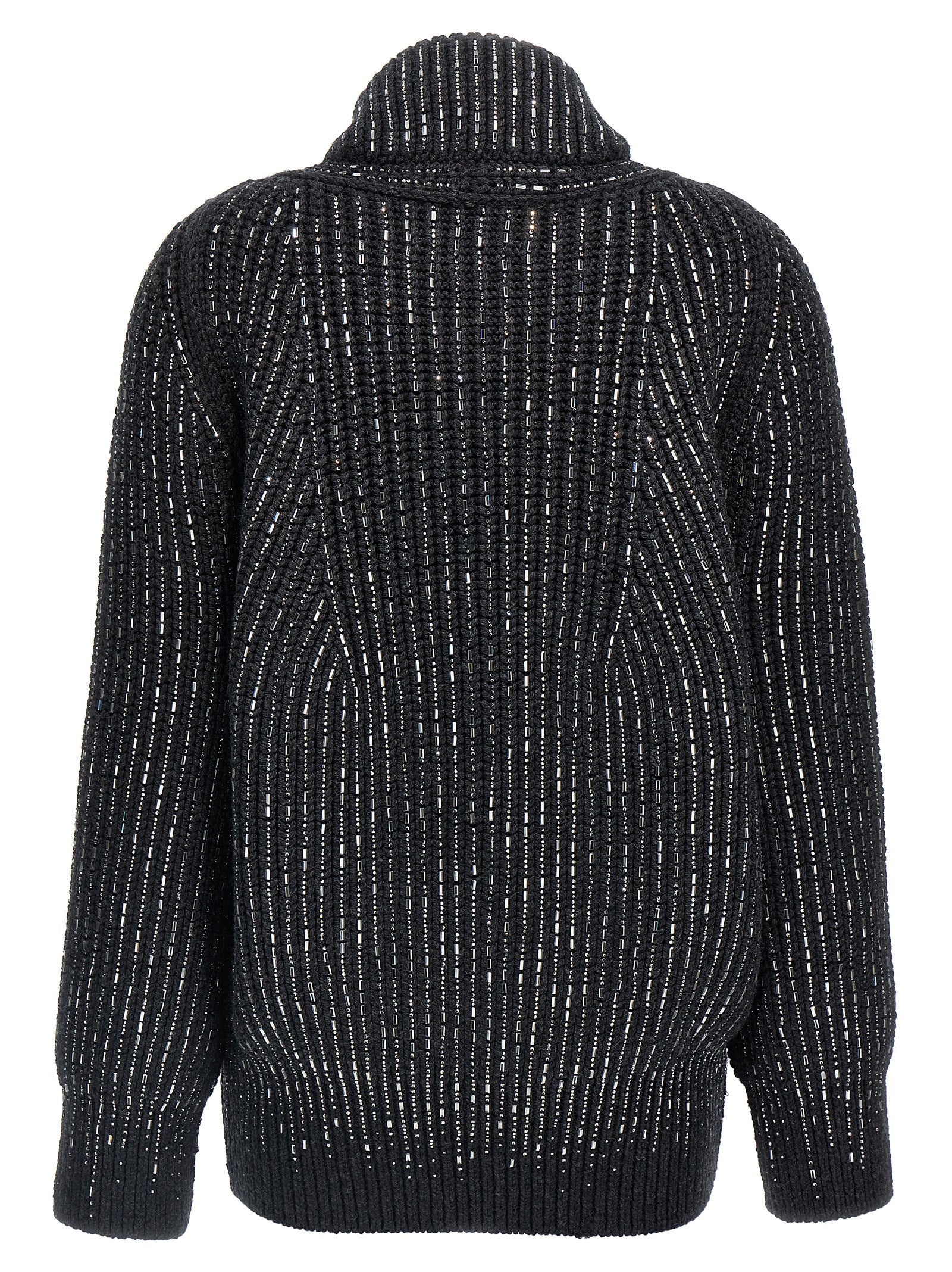 Ermanno Scervino Rhinestone Cardigan