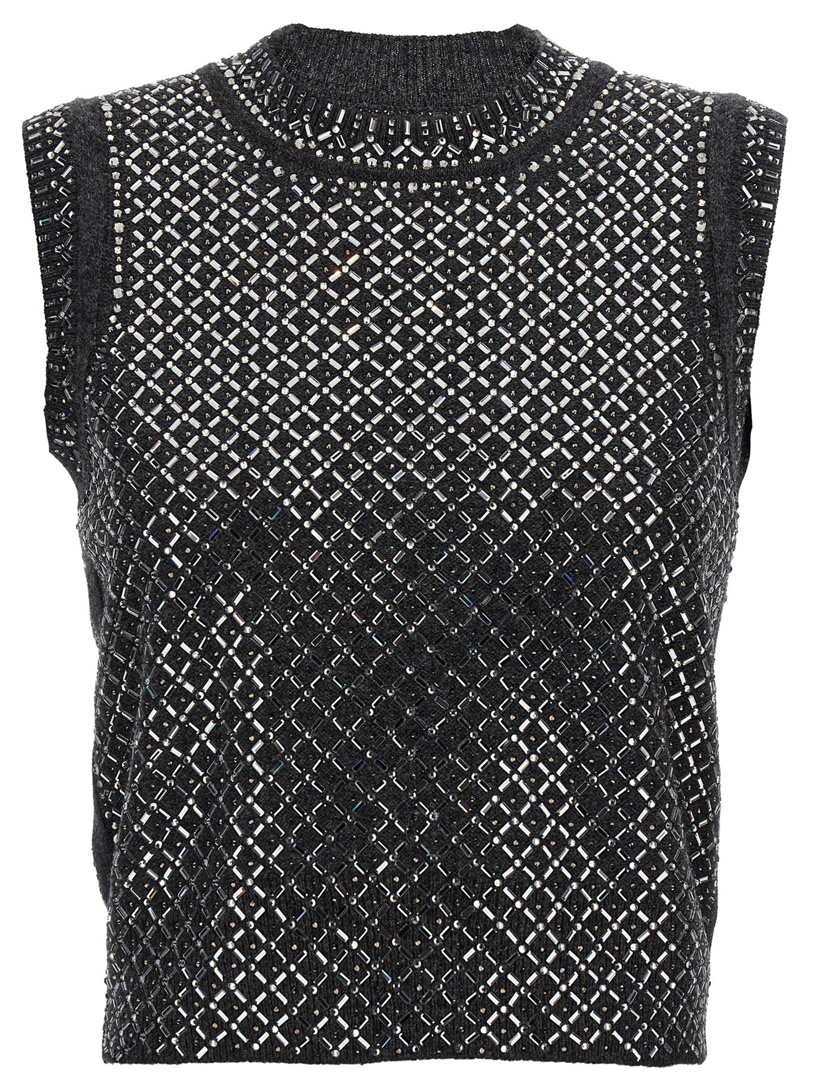 Ermanno Scervino Rhinestone Top