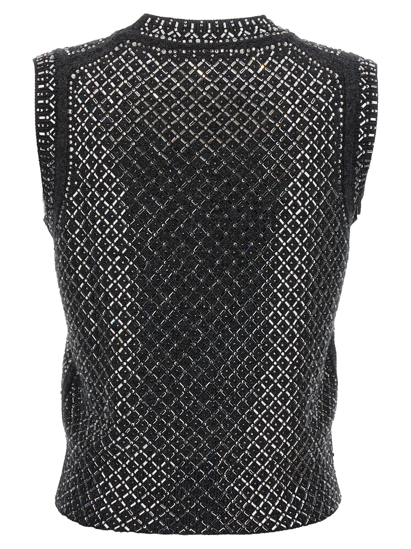 Ermanno Scervino Rhinestone Top