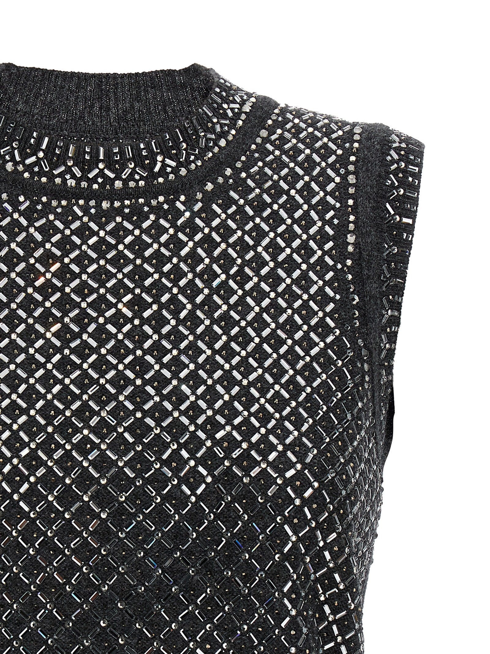 Ermanno Scervino Rhinestone Top