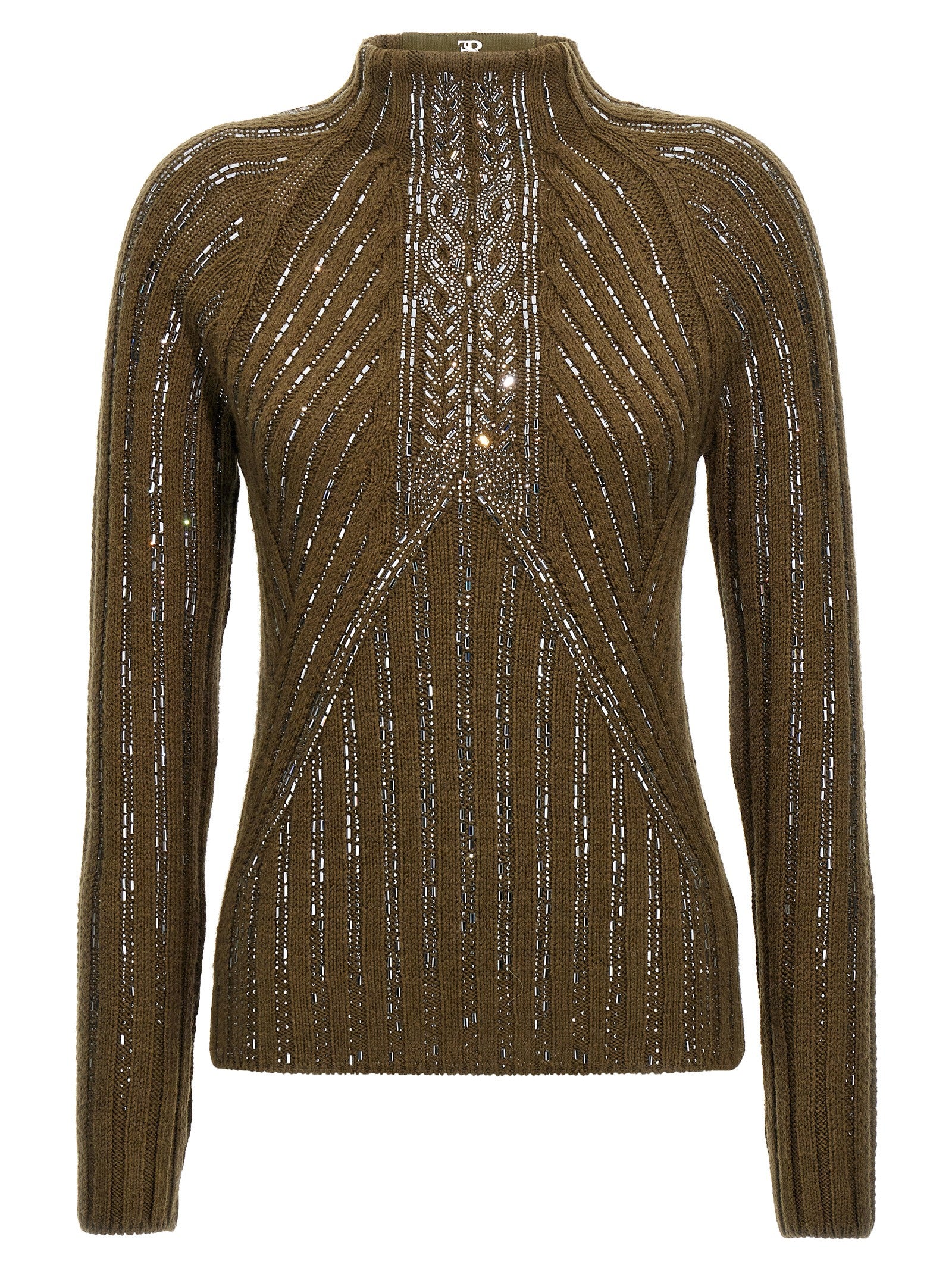 Ermanno Scervino Rhinestone Sweater