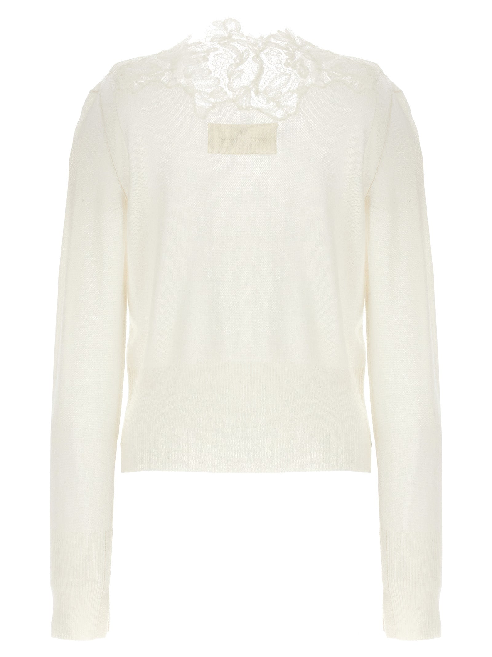 Ermanno Scervino Lace Insert Sweater