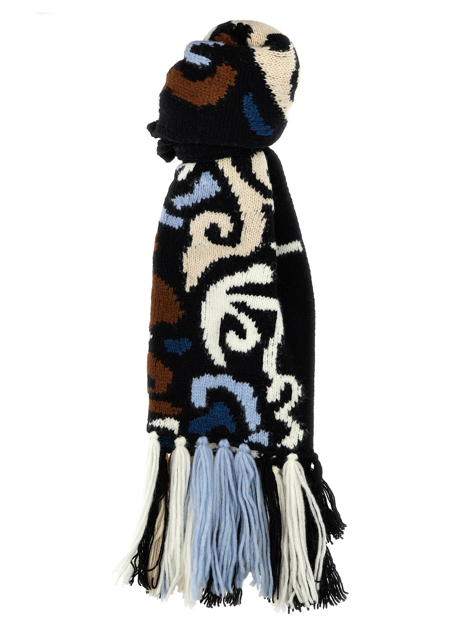 Ermanno Scervino Maxi Fringed Scarf