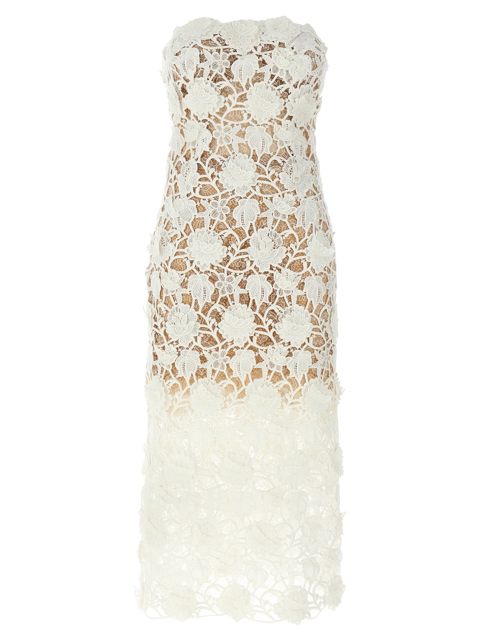 Ermanno Scervino Macramé Lace Dress