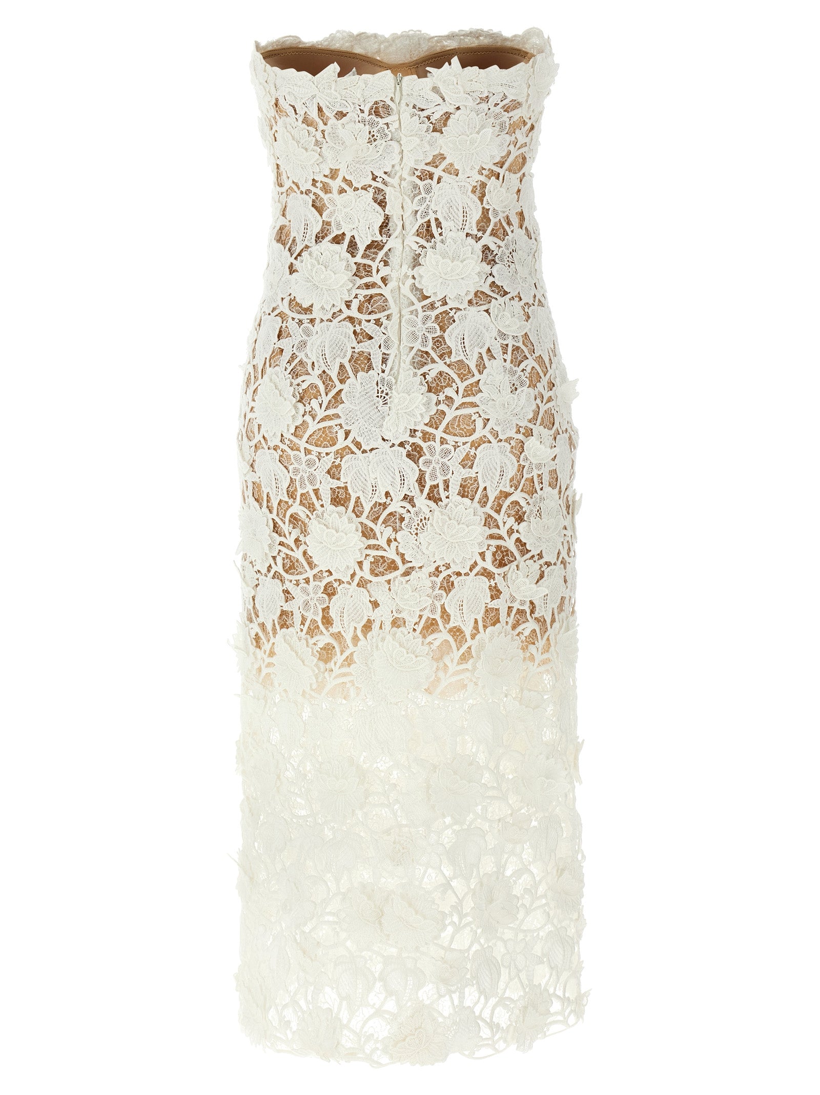 Ermanno Scervino Macramé Lace Dress