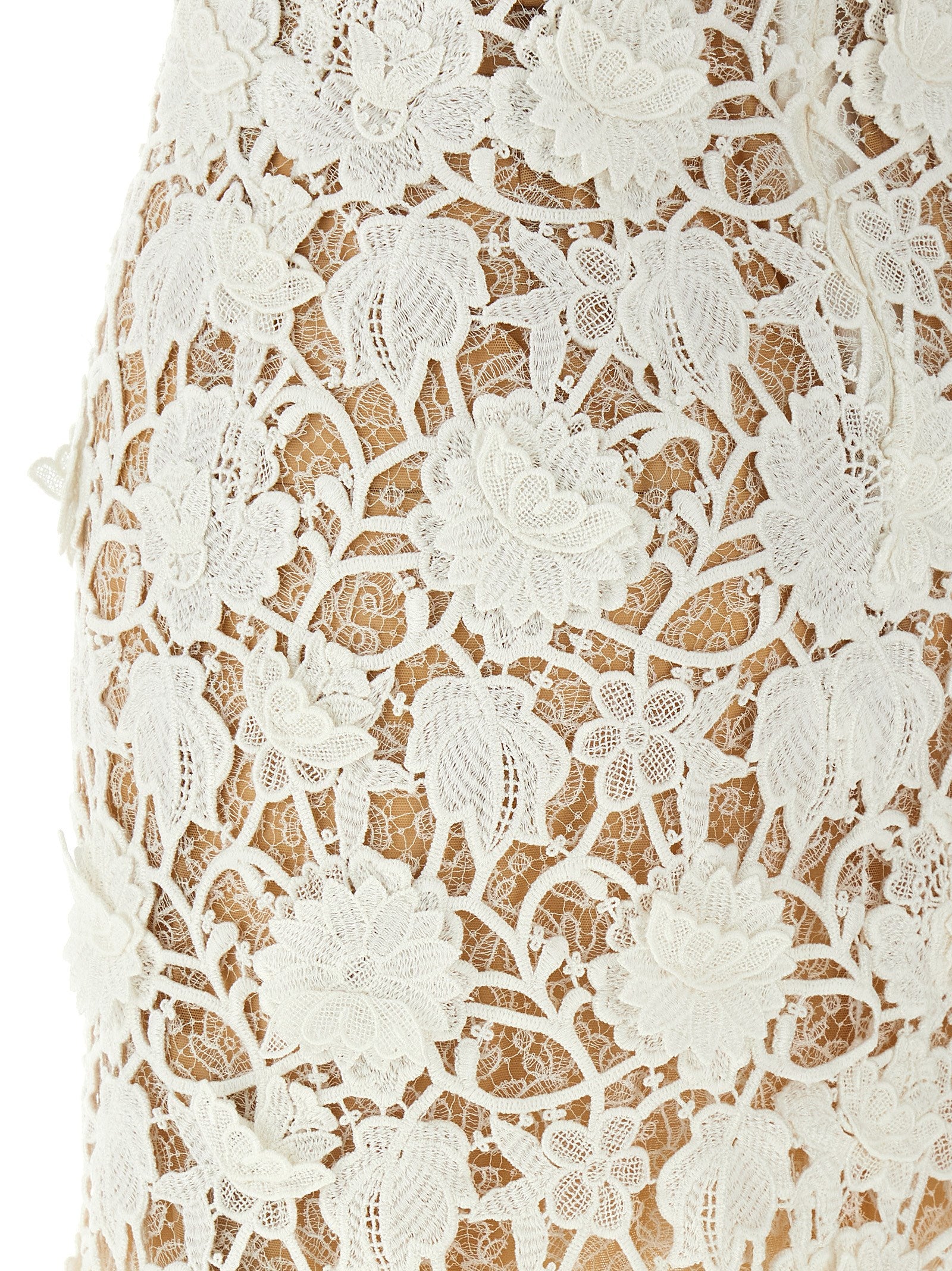 Ermanno Scervino Macramé Lace Dress