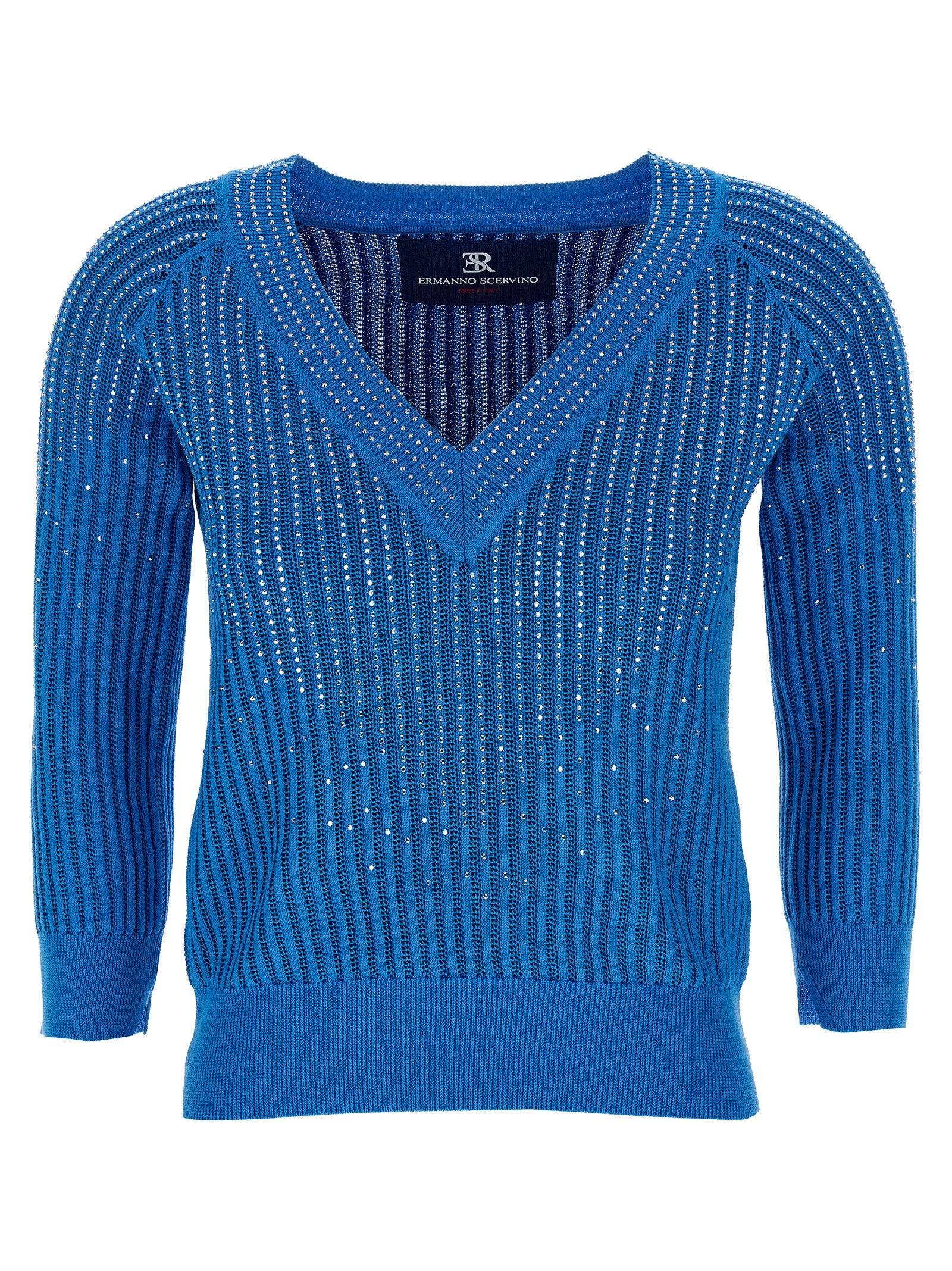 Ermanno Scervino Rhinestone Sweater