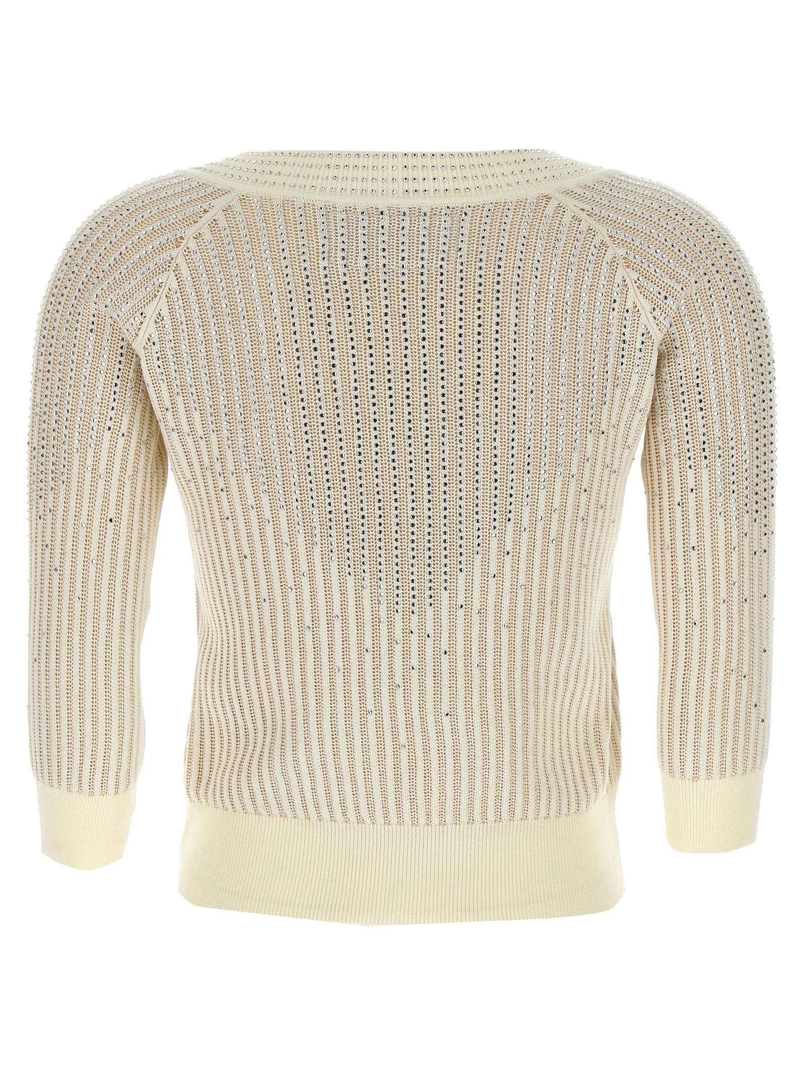 Ermanno Scervino Rhinestone Sweater