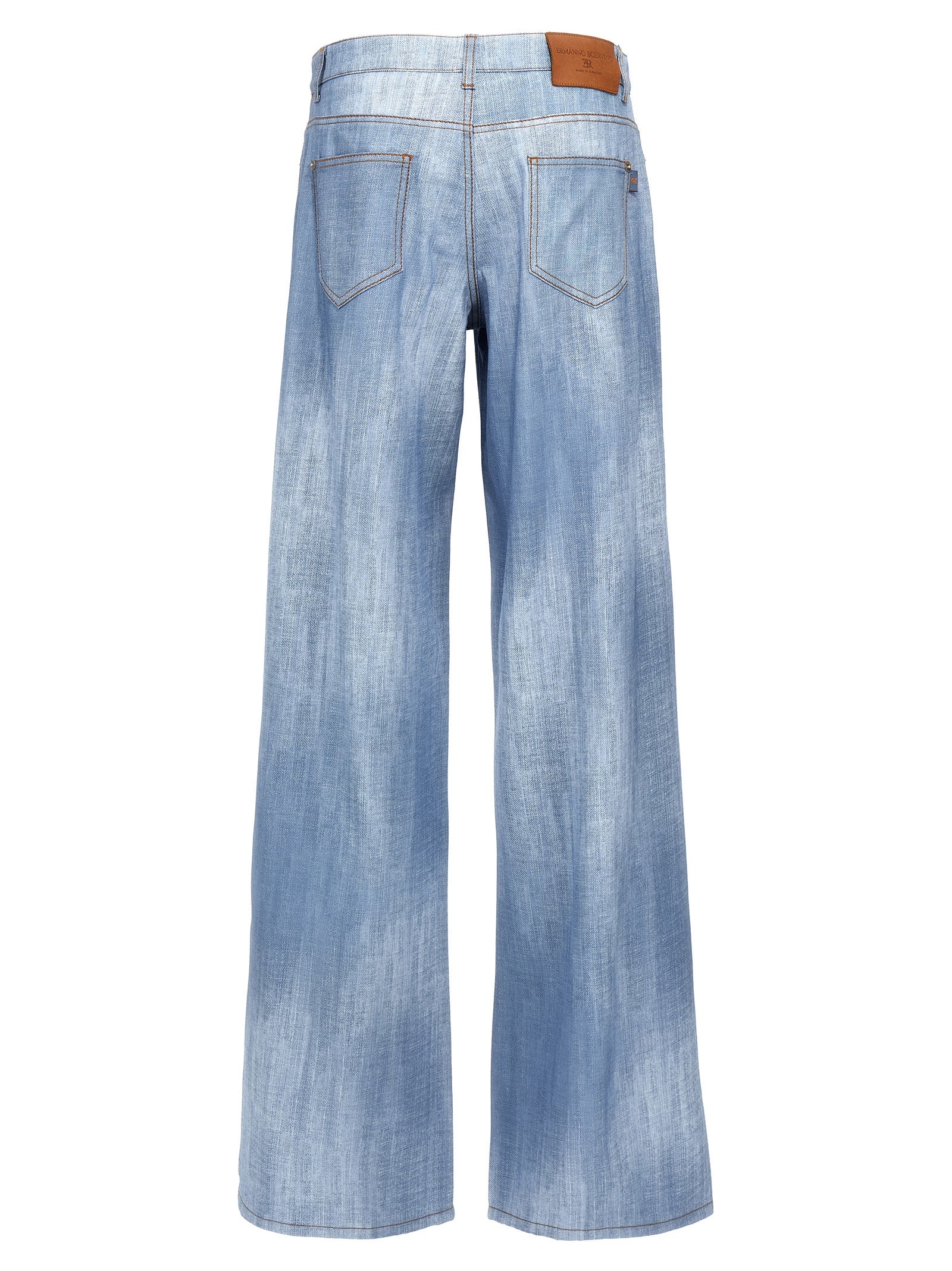 Ermanno Scervino Denim Effect Pants