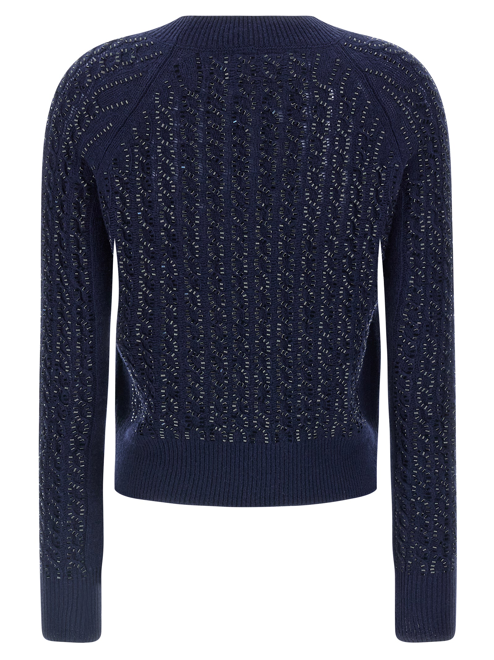 Ermanno Scervino Baguette Studded Sweater