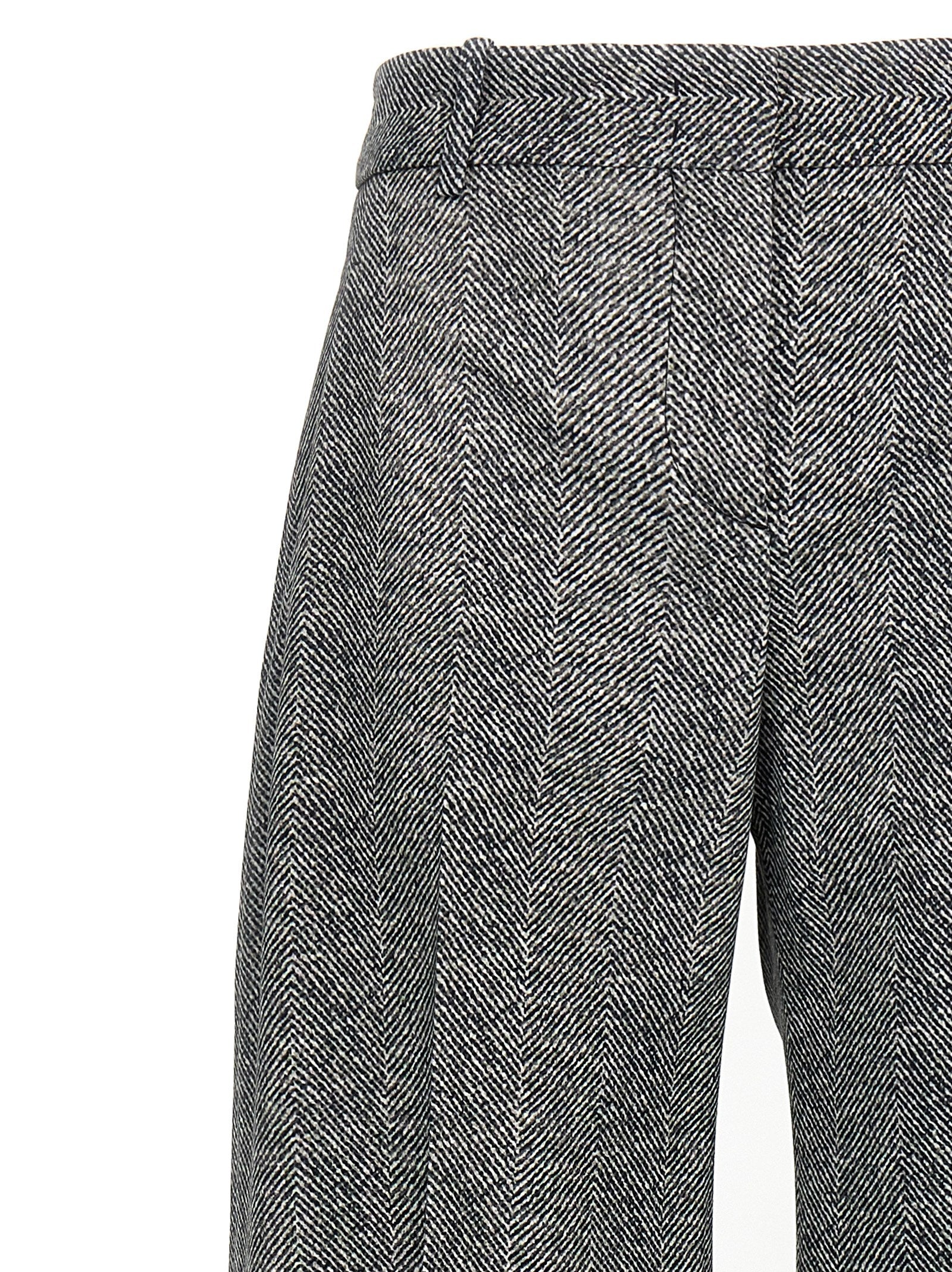 Ermanno Scervino Herringbone Trousers