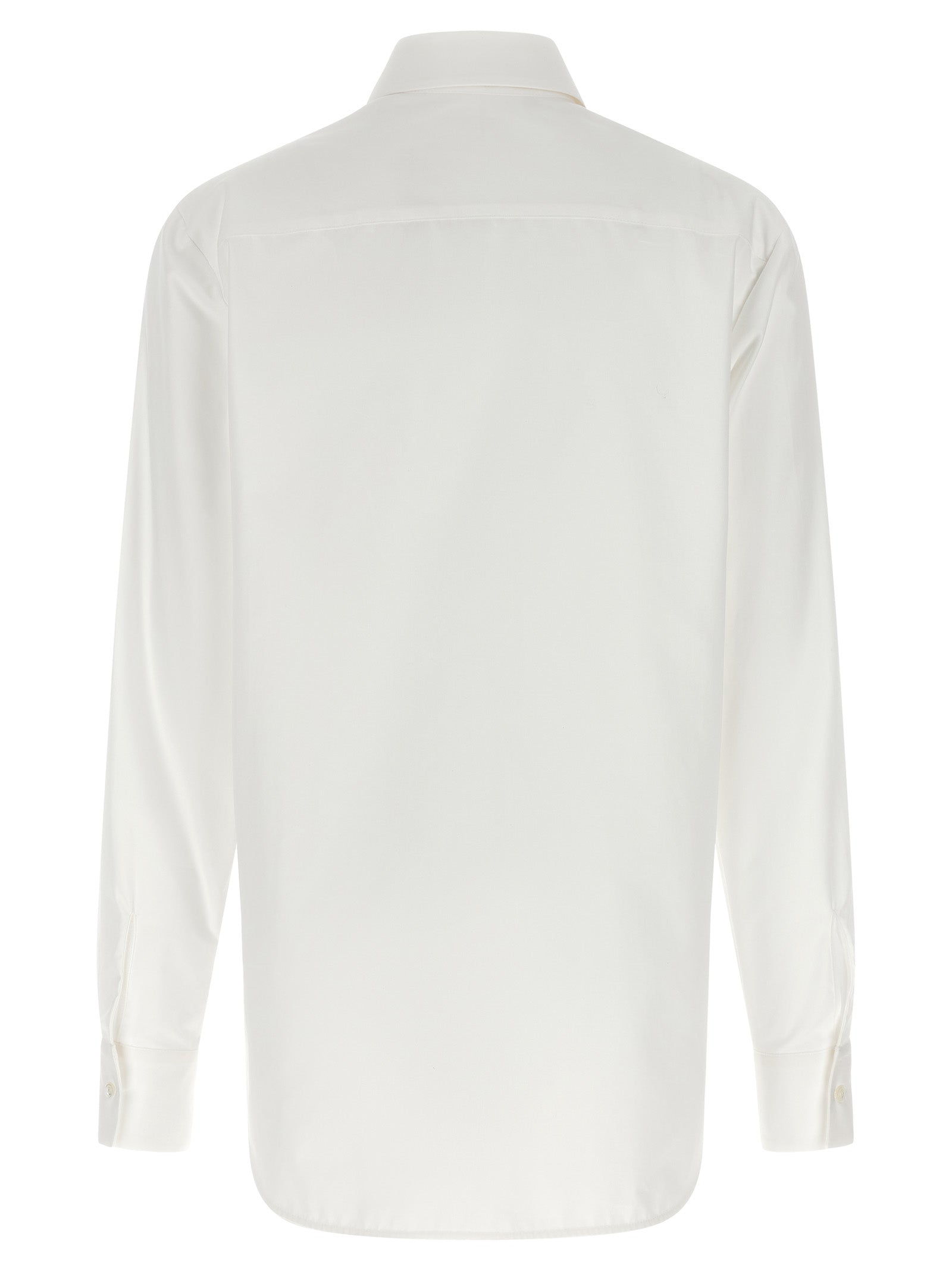 Ermanno Scervino Embroidery Cotton Shirt