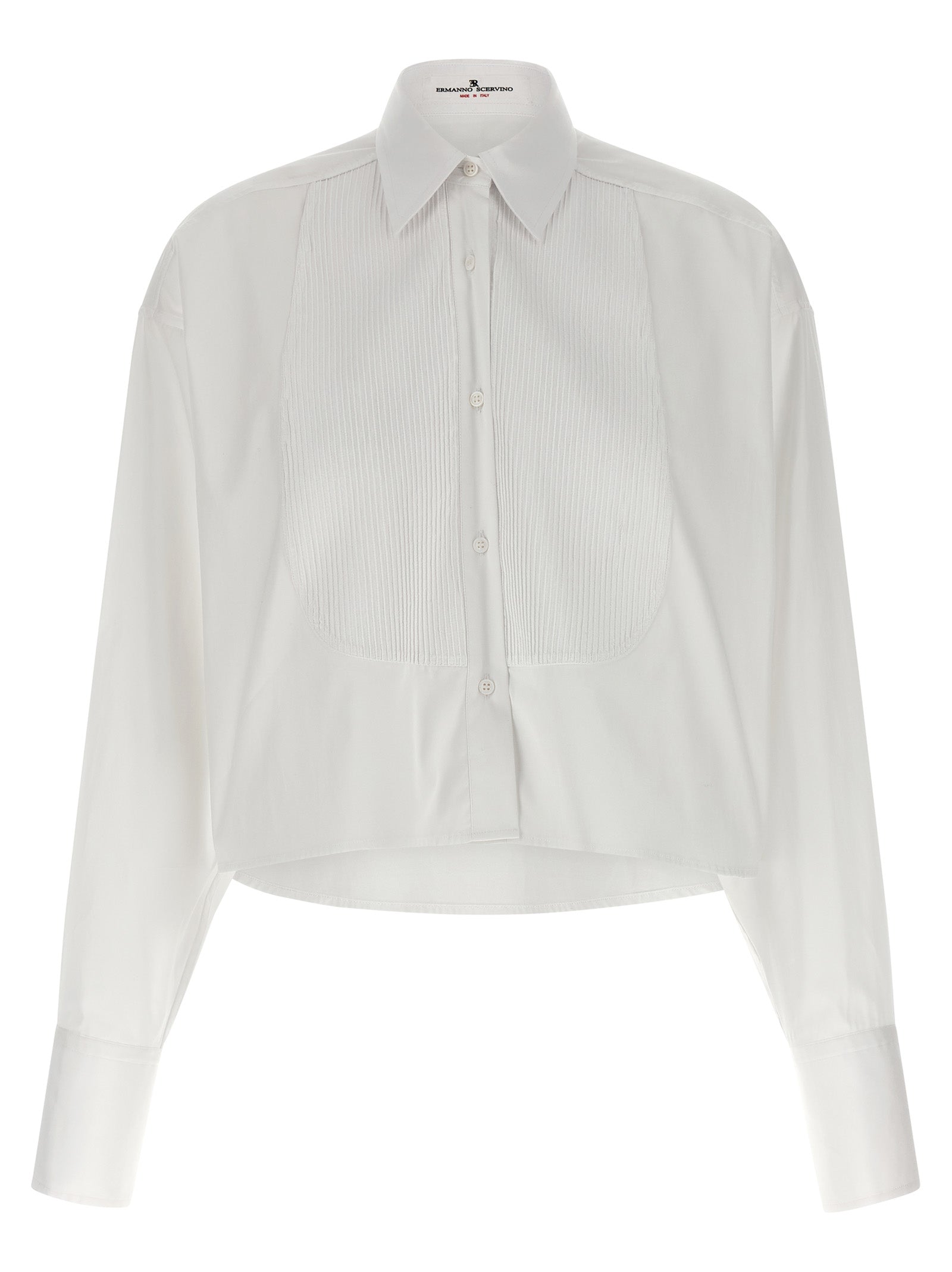 Ermanno Scervino Plastron Shirt