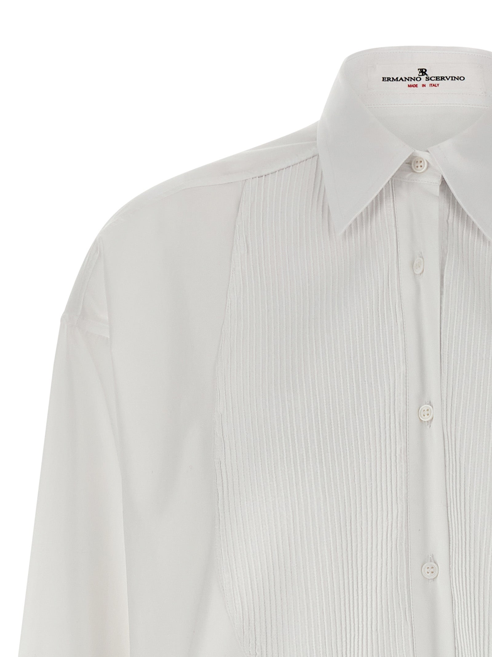 Ermanno Scervino Plastron Shirt