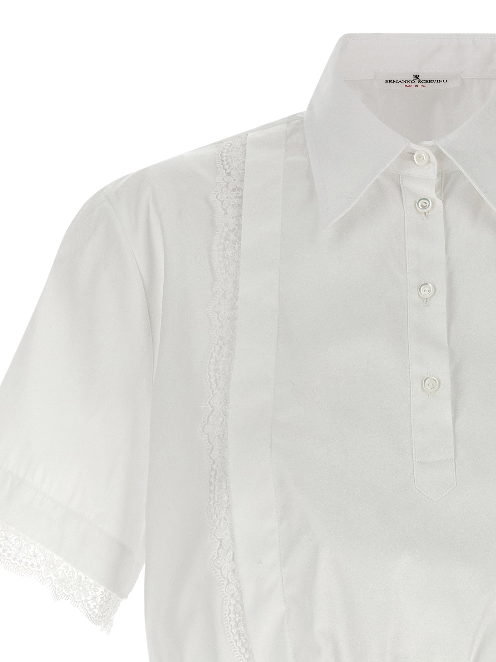 Ermanno Scervino Lace Insert Shirt