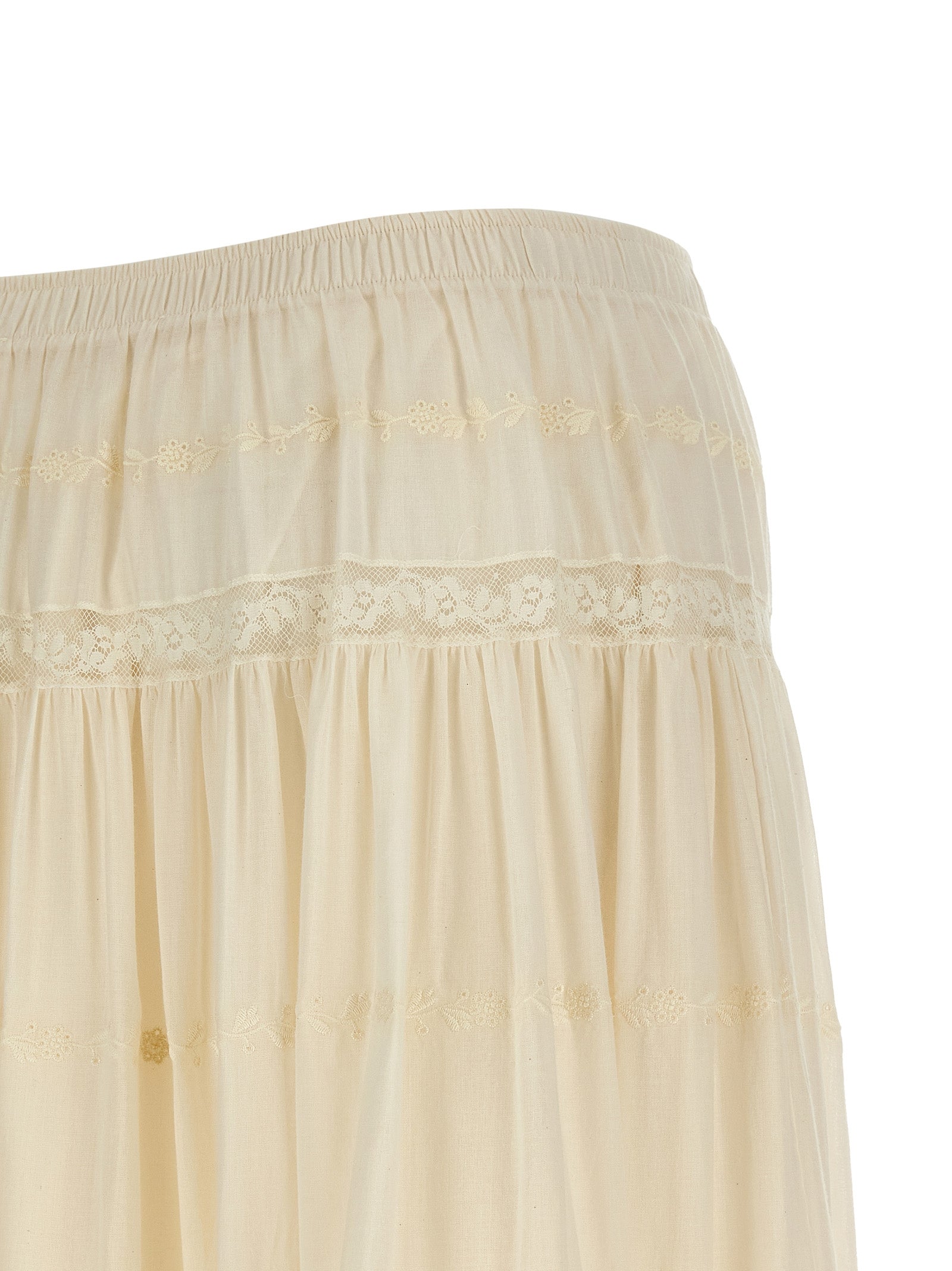 Ermanno Scervino Lace Insert Skirt