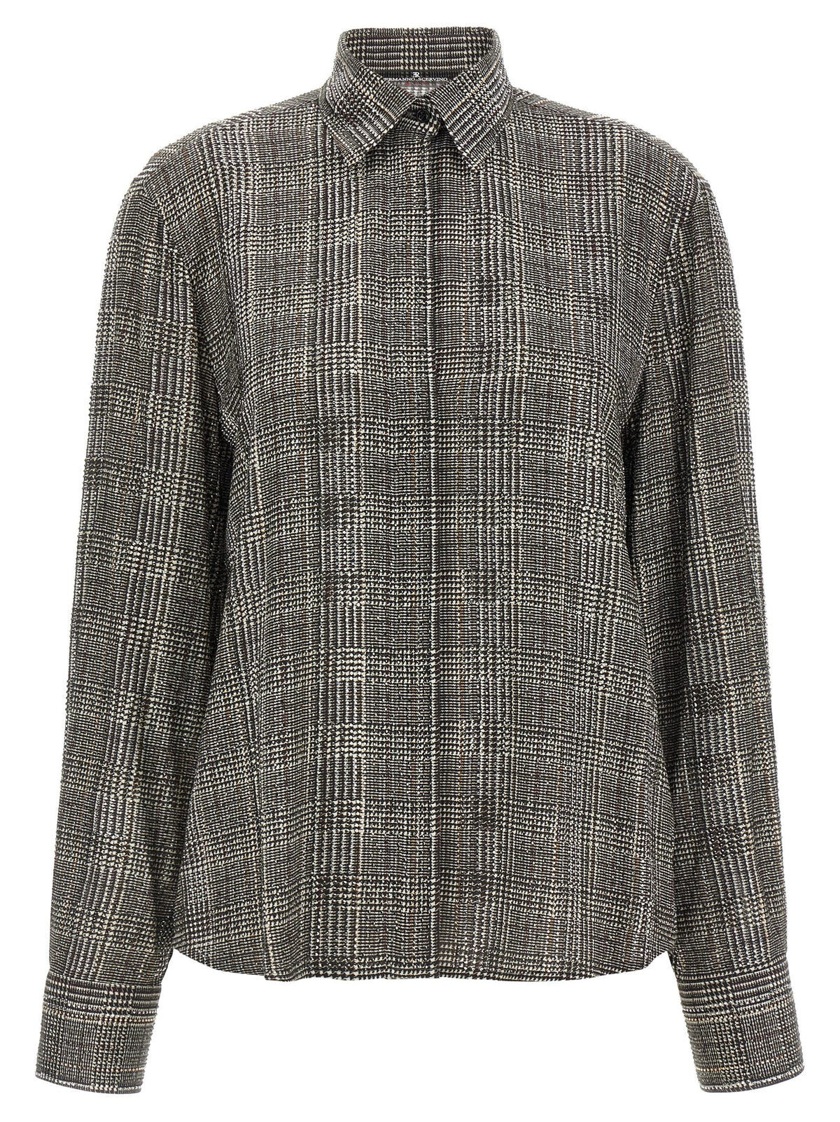 Ermanno Scervino All-Over Rhinestone Shirt