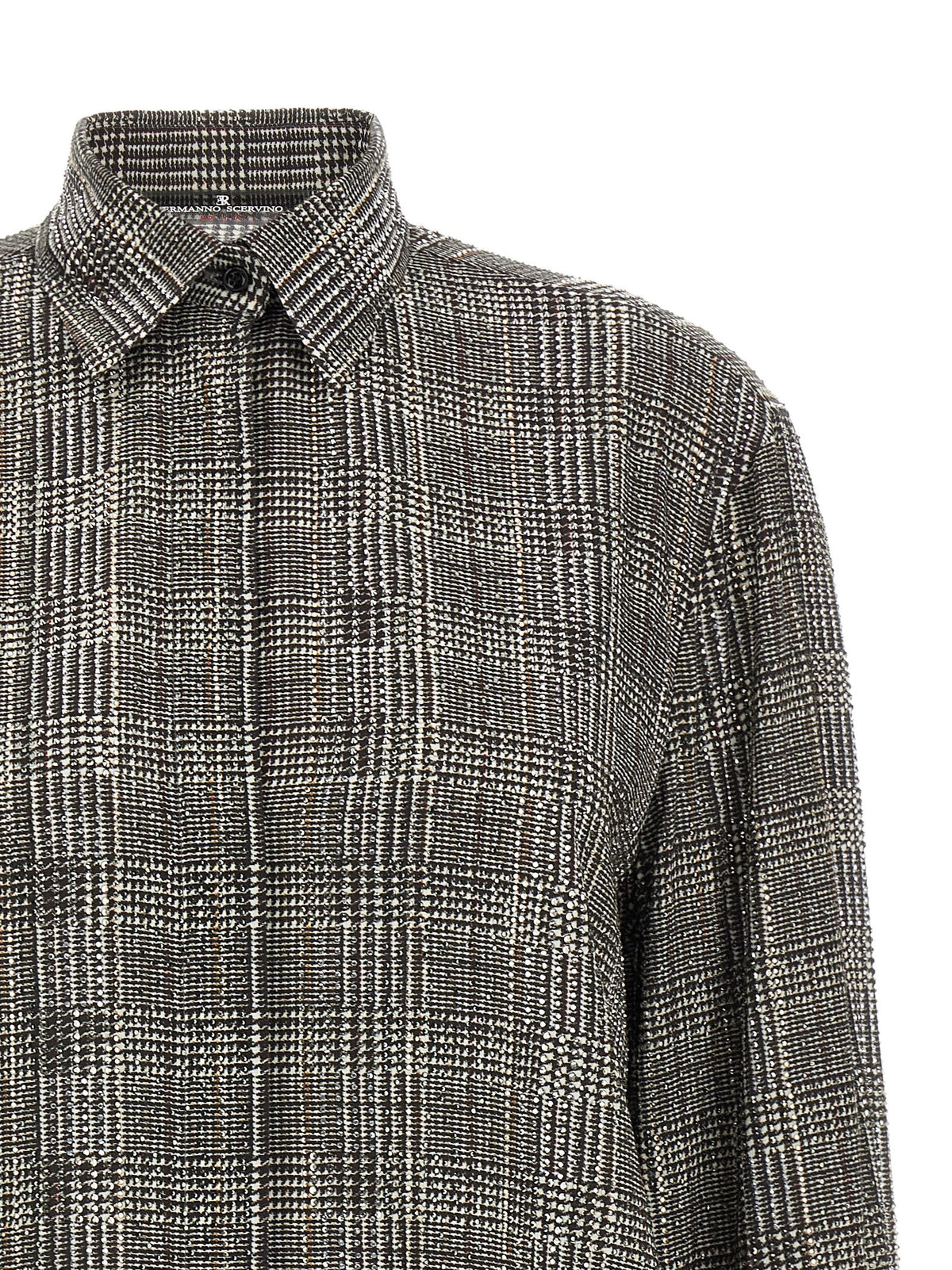 Ermanno Scervino All-Over Rhinestone Shirt