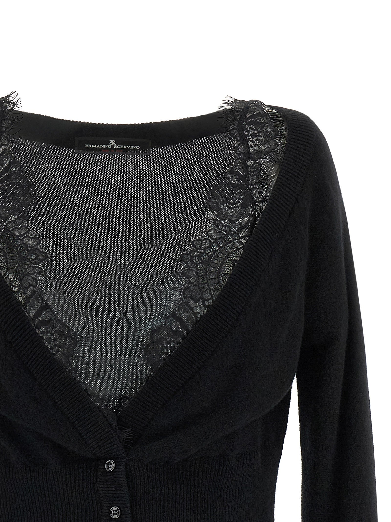 Ermanno Scervino Lace Cardigan