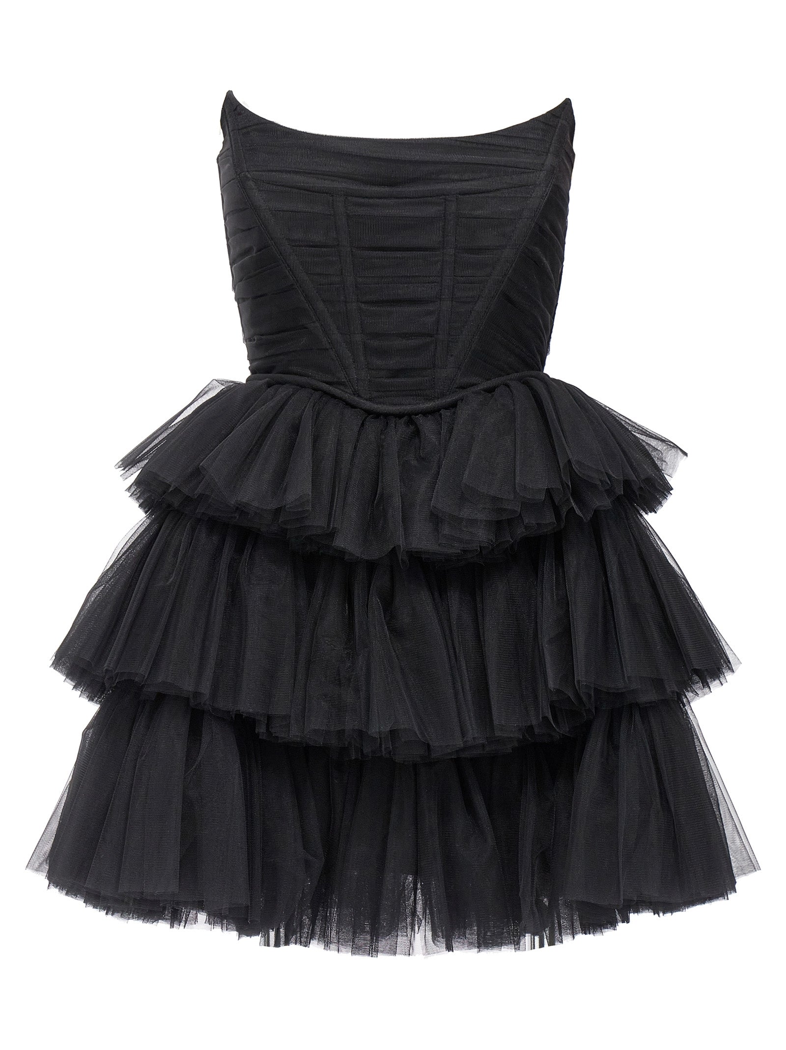 19:13 Dresscode Flounced Tulle Dress