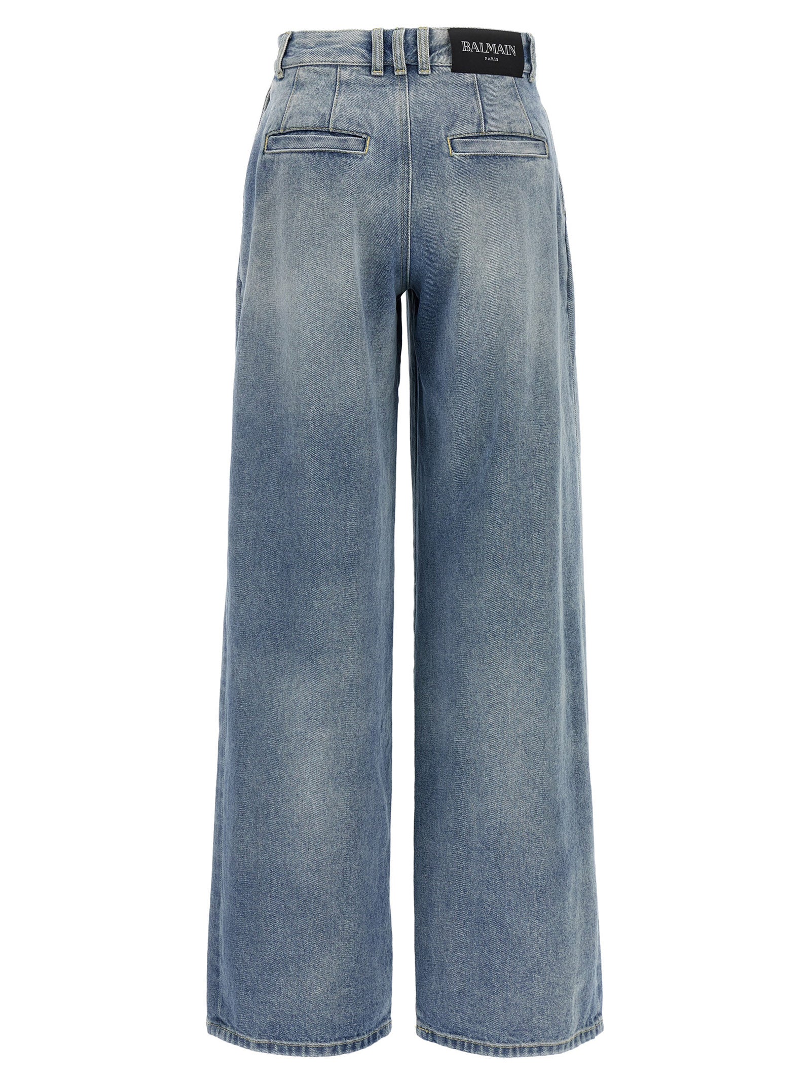 Balmain Pleated Jeans