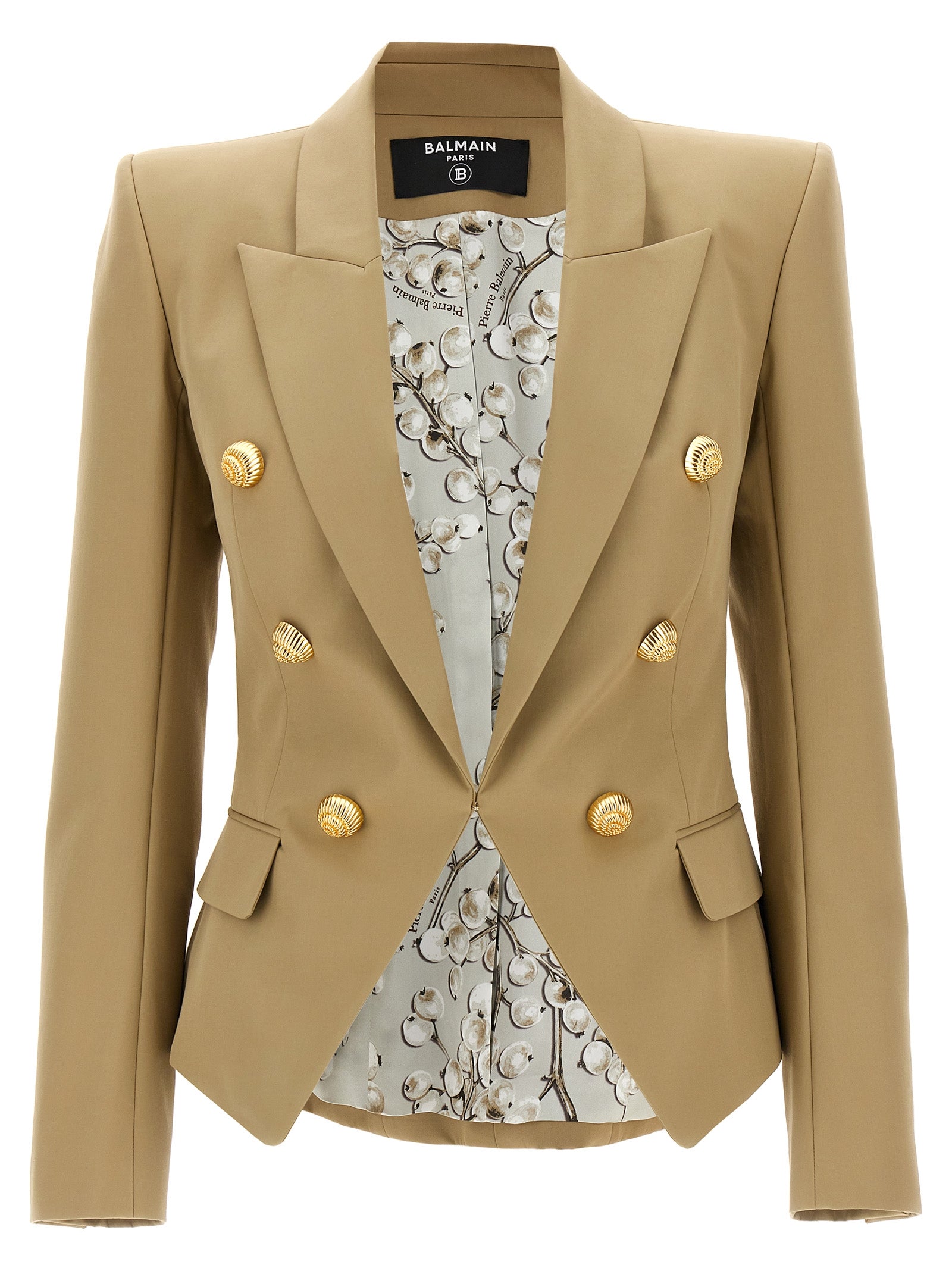 Balmain 'Chiocciola' Button Blazer