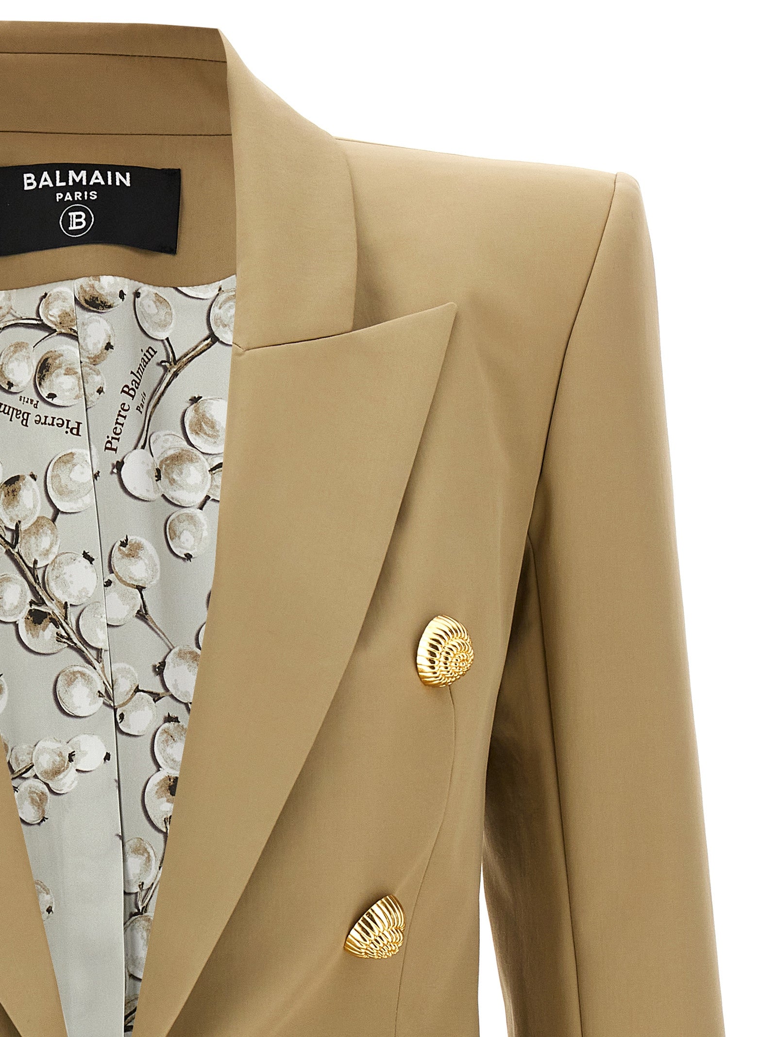 Balmain 'Chiocciola' Button Blazer