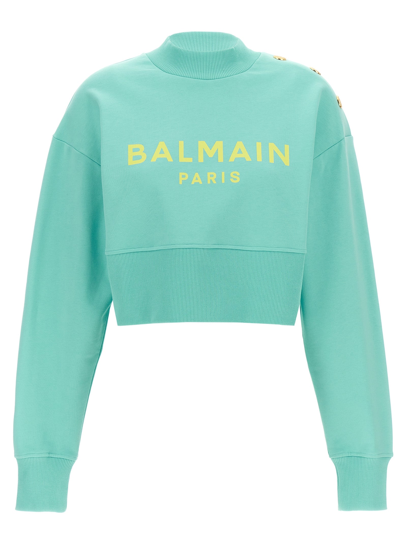 Balmain Cropped Sweatshirt