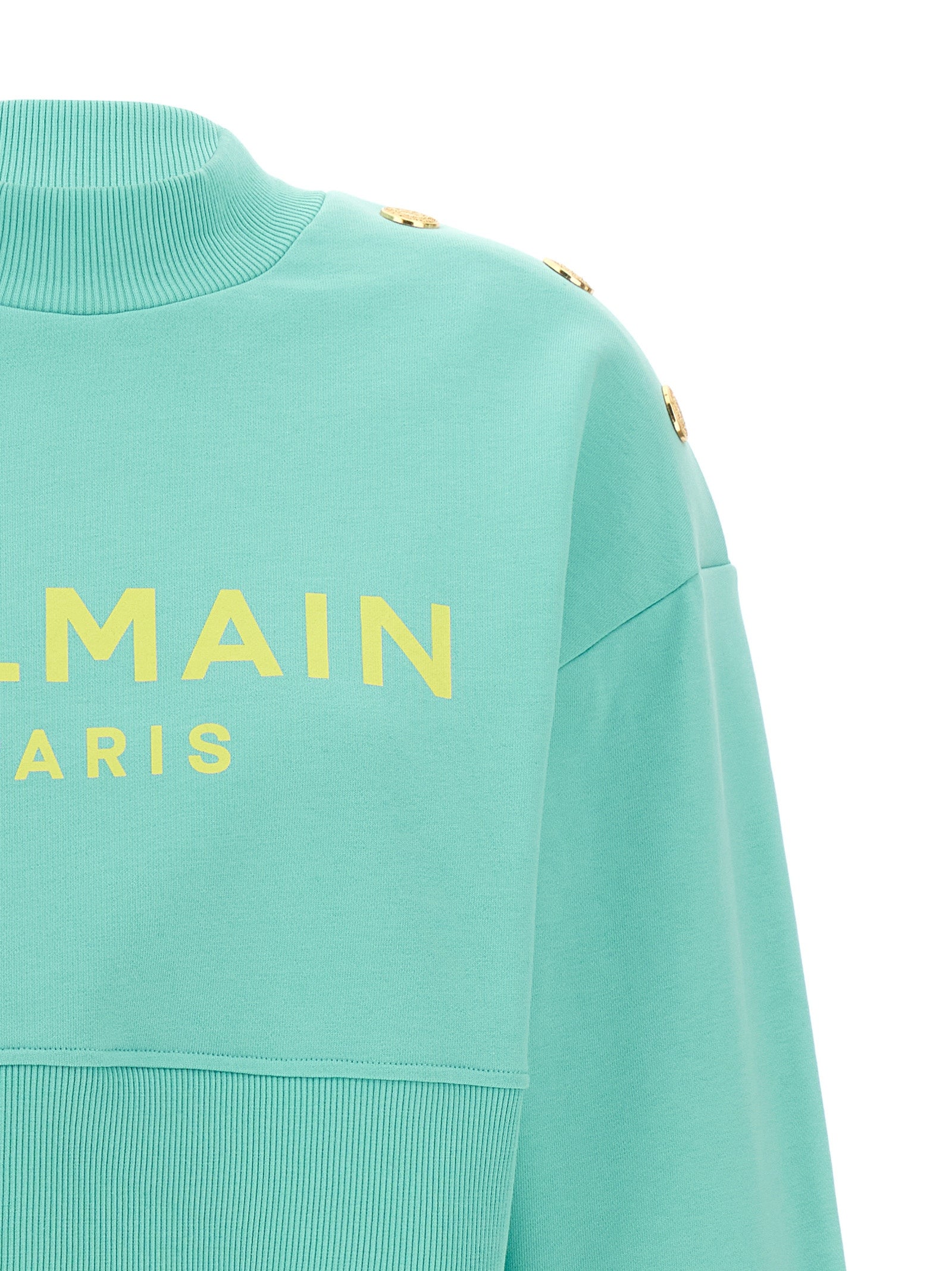 Balmain Cropped Sweatshirt