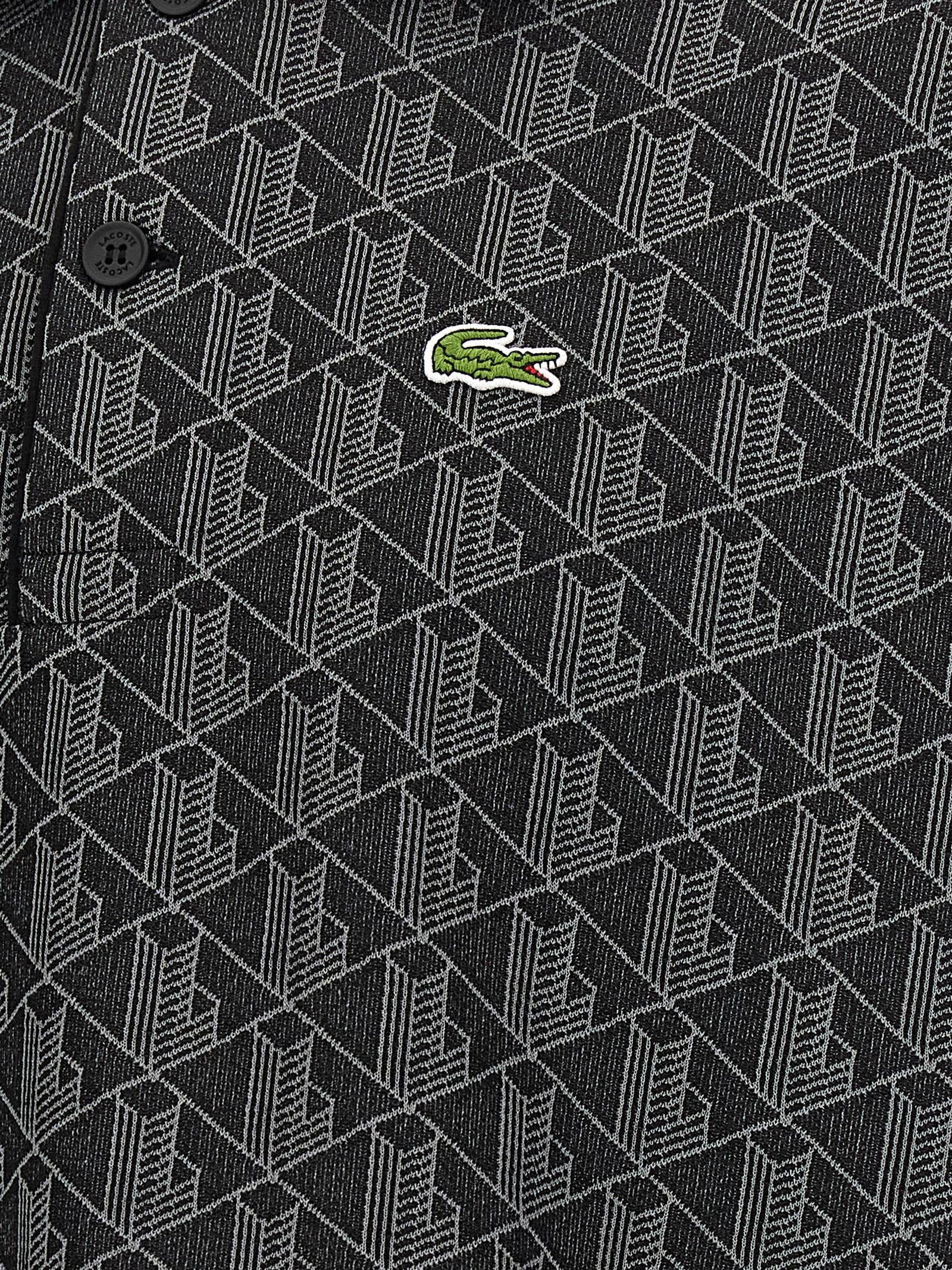 Lacoste Jacquard Monogram Polo Shirt