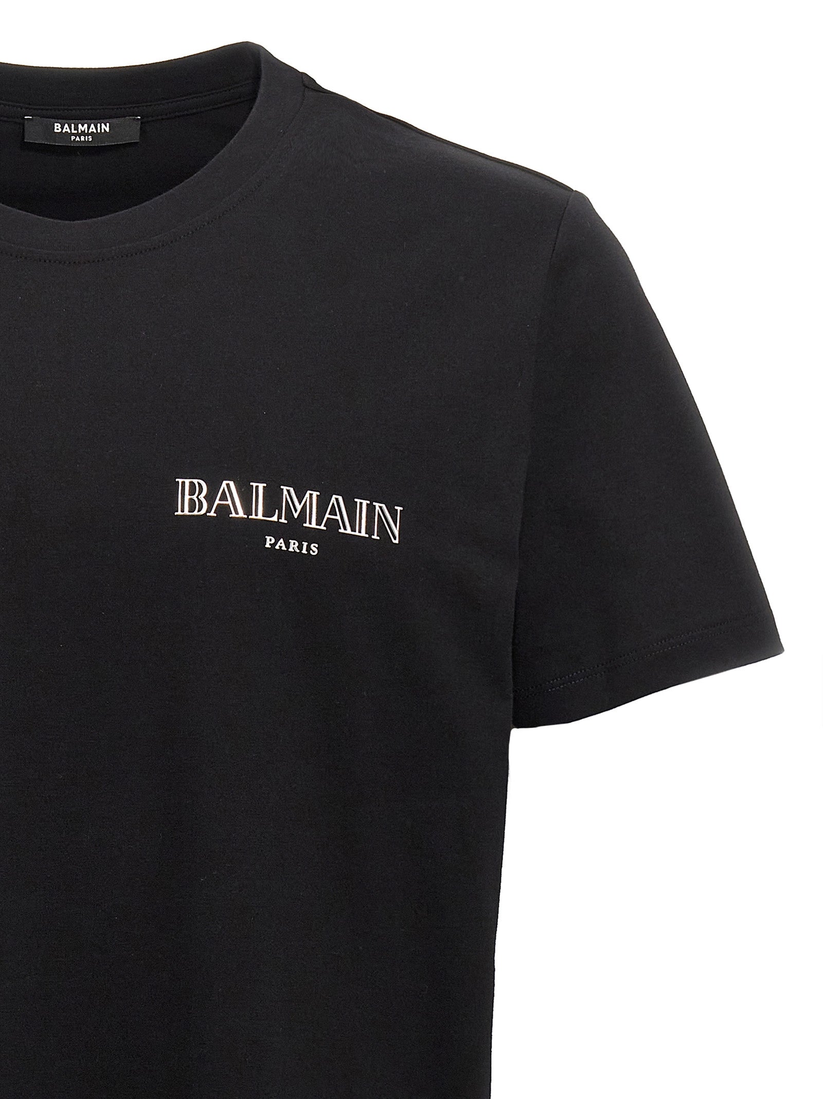 Balmain 'Silver Balmain Vintage' T-Shirt