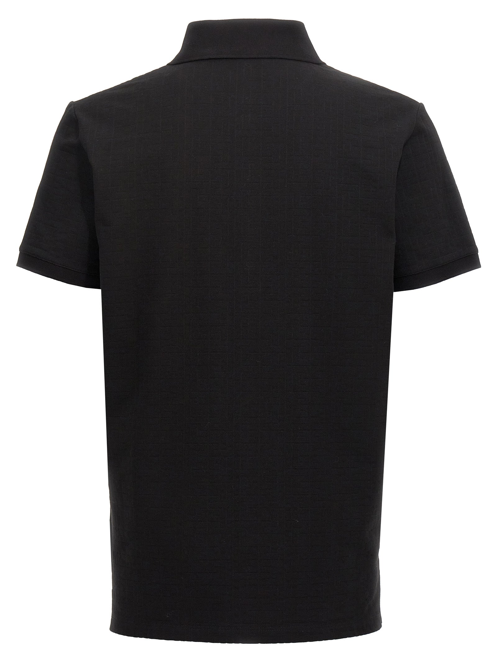 Balmain 'Monogram' Polo Shirt