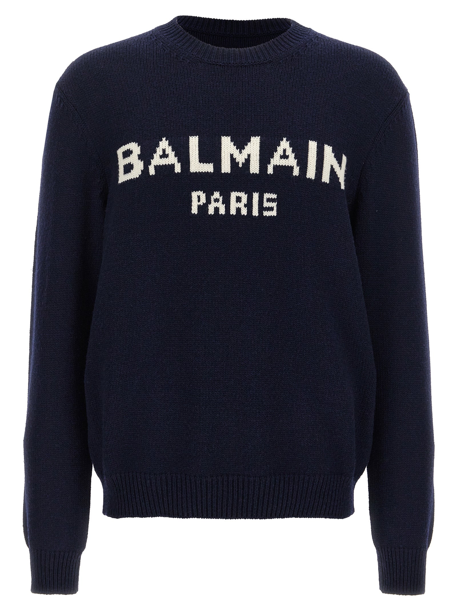 Balmain Logo Wool Sweater